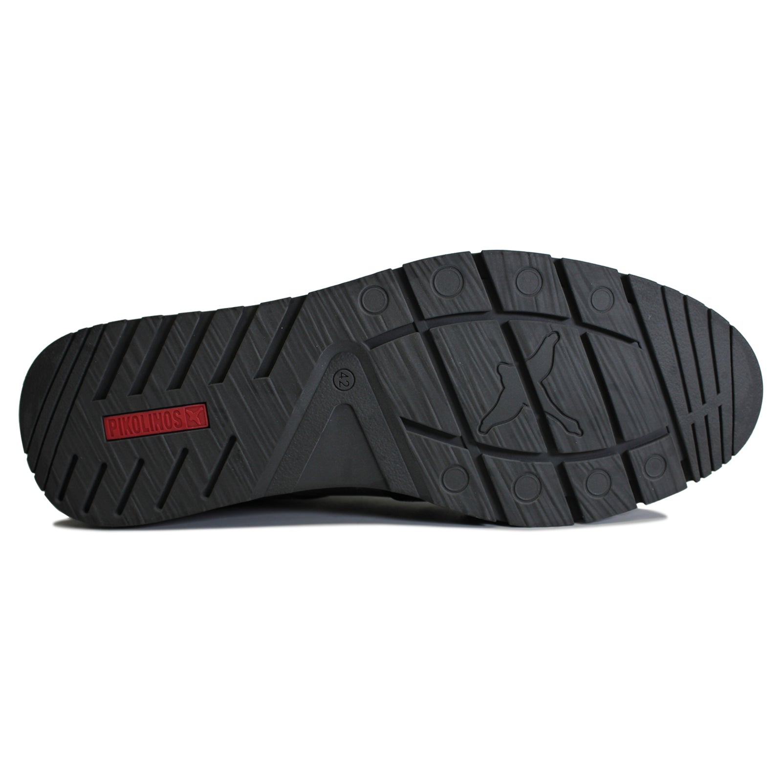 Pikolinos Alarcon M9T Leather Mens Trainers#color_black