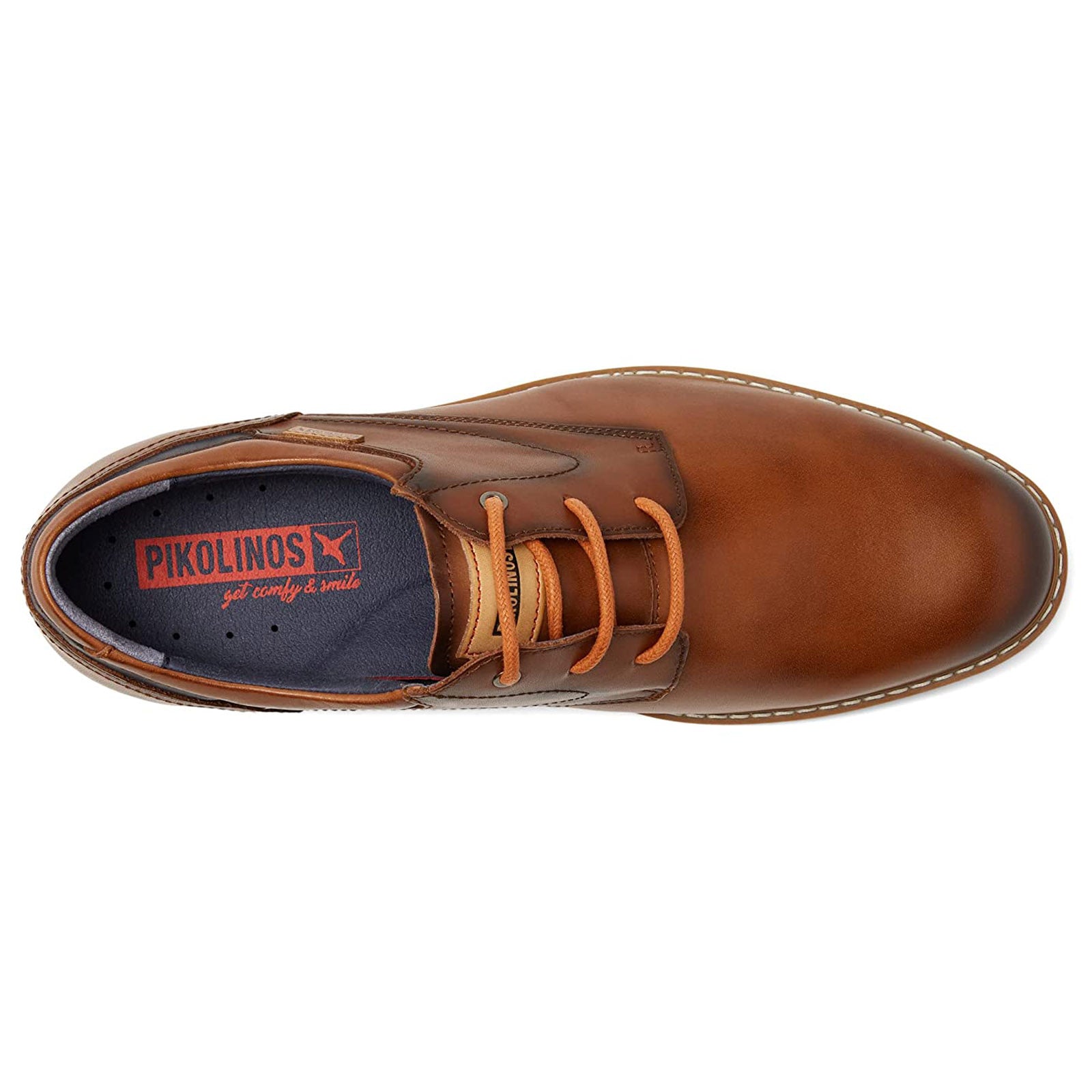 Pikolinos Avila M1T-4050 Leather Mens Shoes - Cuero - 42 EU#color_cuero