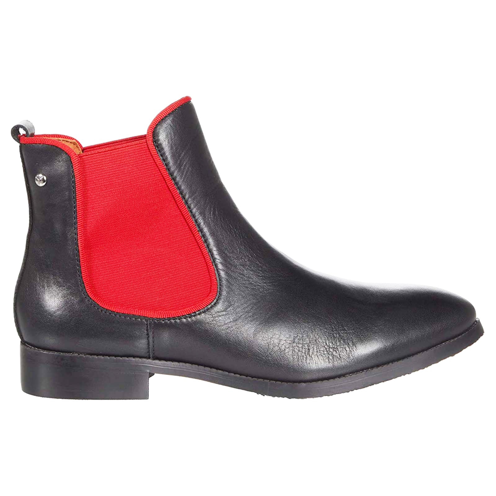 Pikolinos Royal W4D-8637C1 Leather Textile Womens Boots - Black - 39#color_black