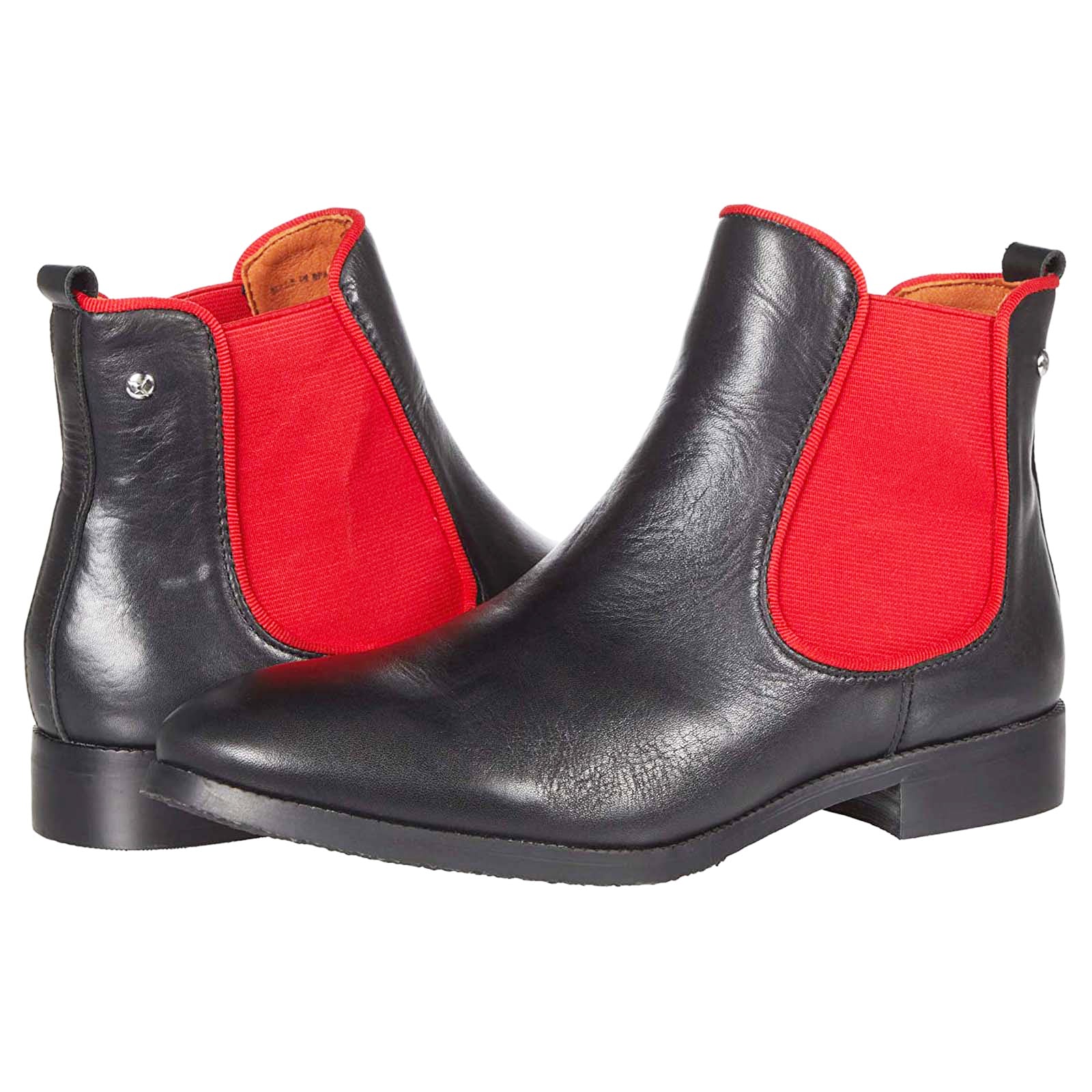 Pikolinos Royal W4D-8637C1 Leather Textile Womens Boots - Black - 39#color_black