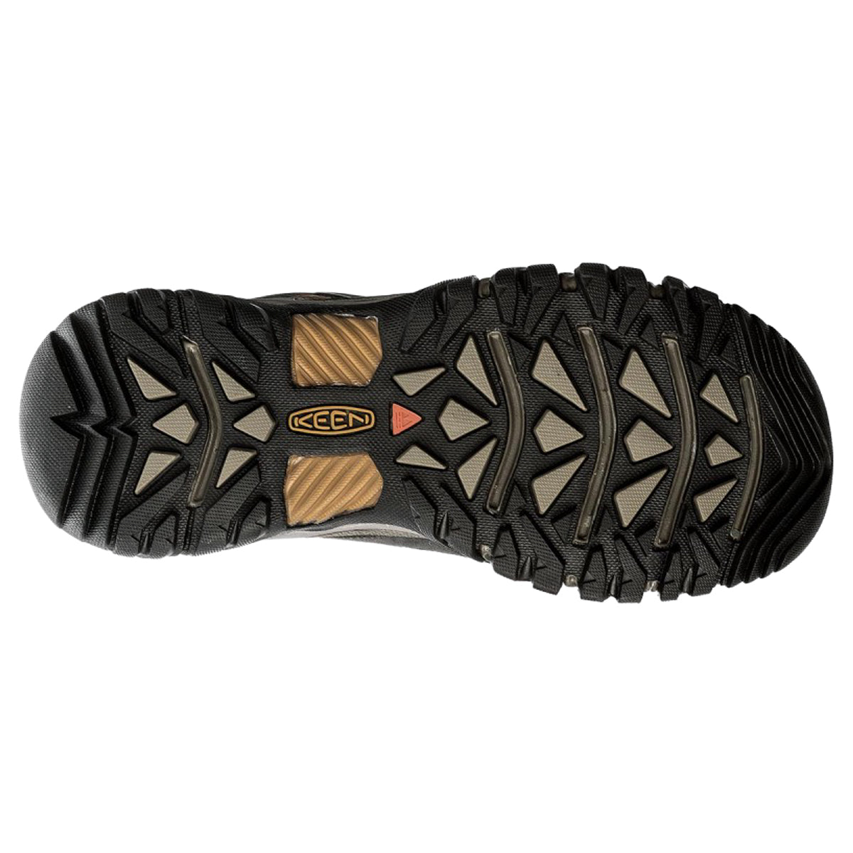 Keen Targhee III Leather Mens Boots#color_black olive