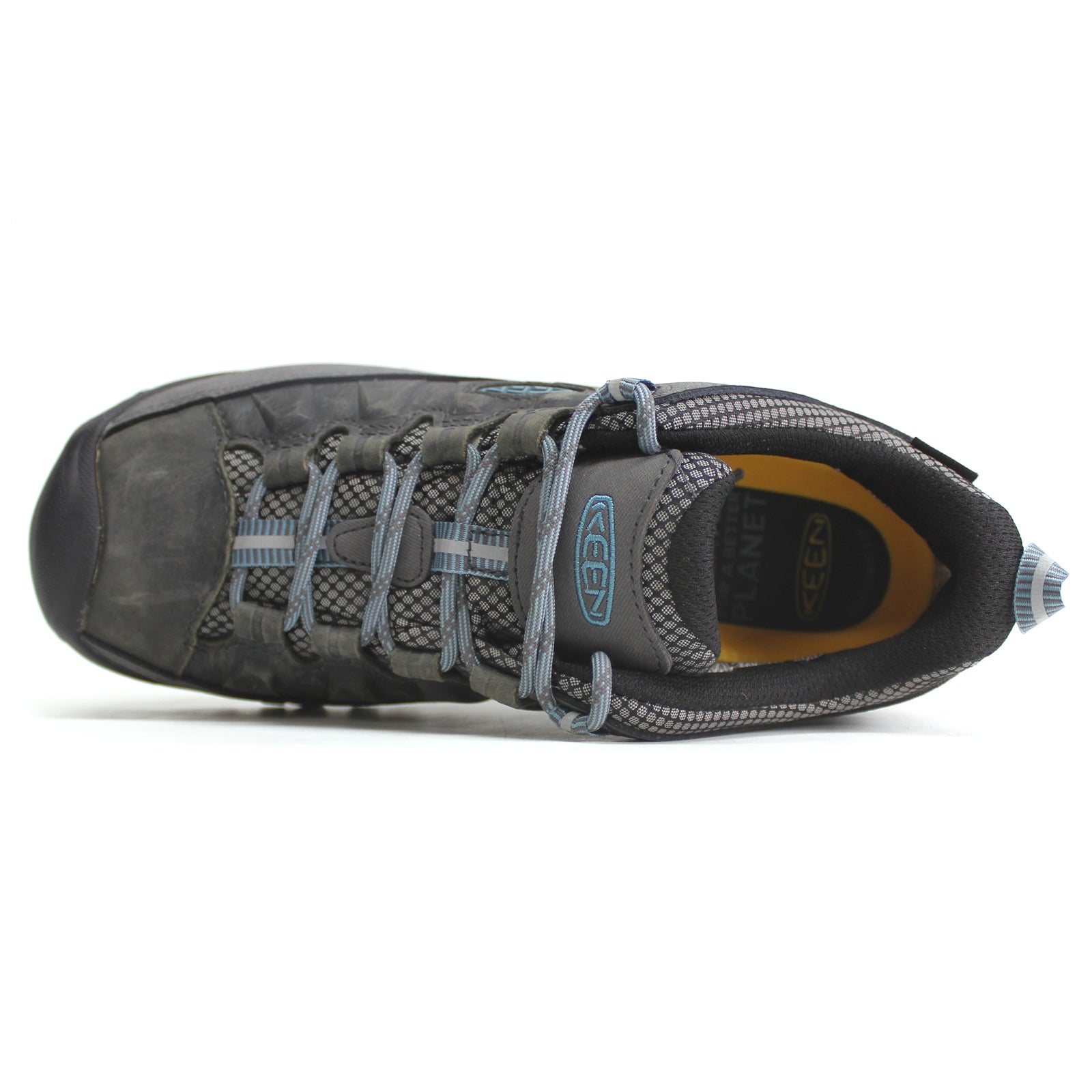 Keen Targhee III Waterproof Leather Women's Hiking Trainers#color_magnet smoke blue