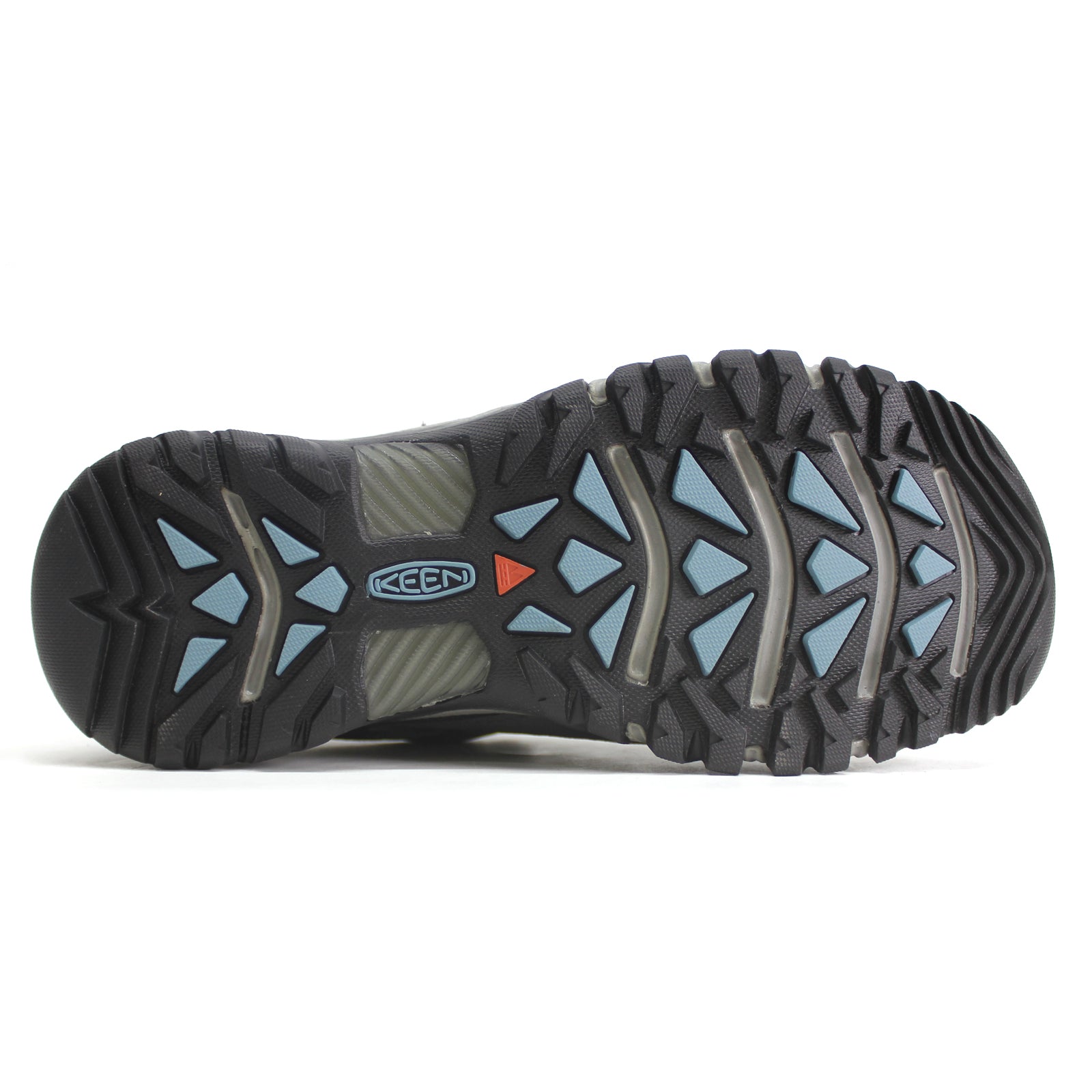 Keen Targhee III Leather Textile Womens Shoes#color_magnet smoke blue