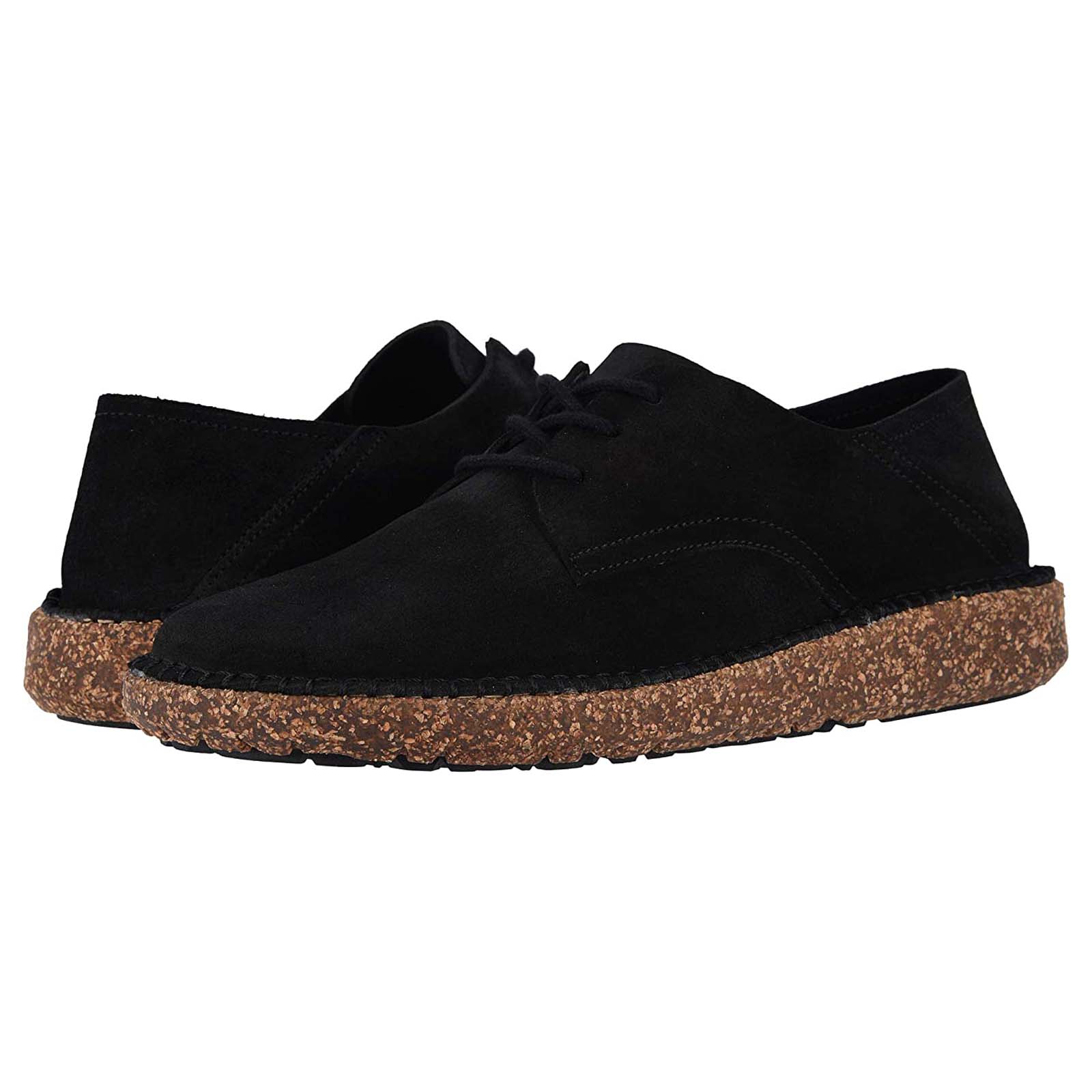 Birkenstock Gary 1013439 Suede Unisex Shoes - Black - 40#color_black