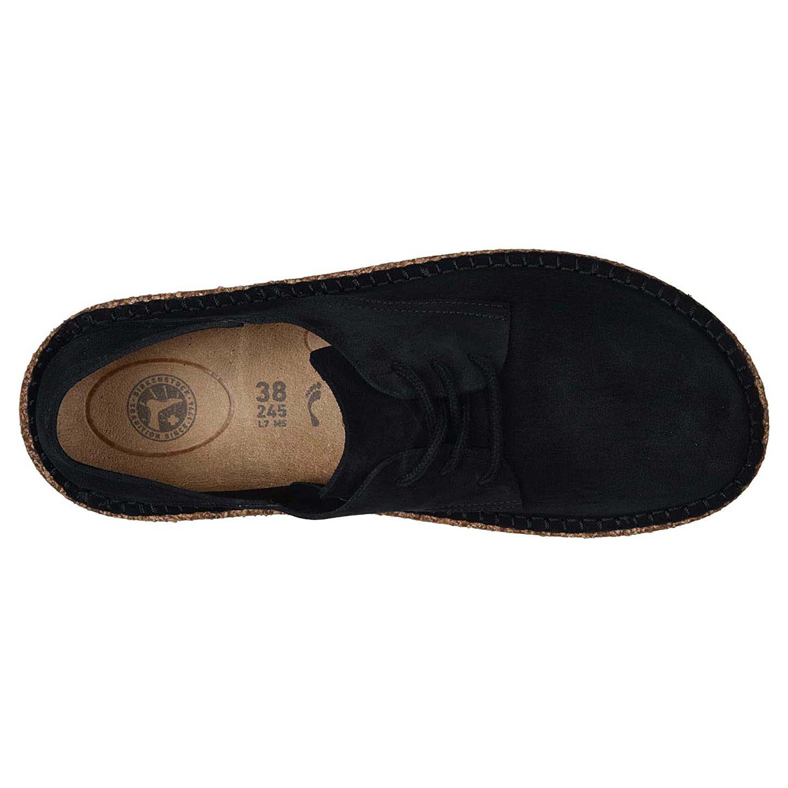 Birkenstock Gary 1013439 Suede Unisex Shoes - Black - 40#color_black
