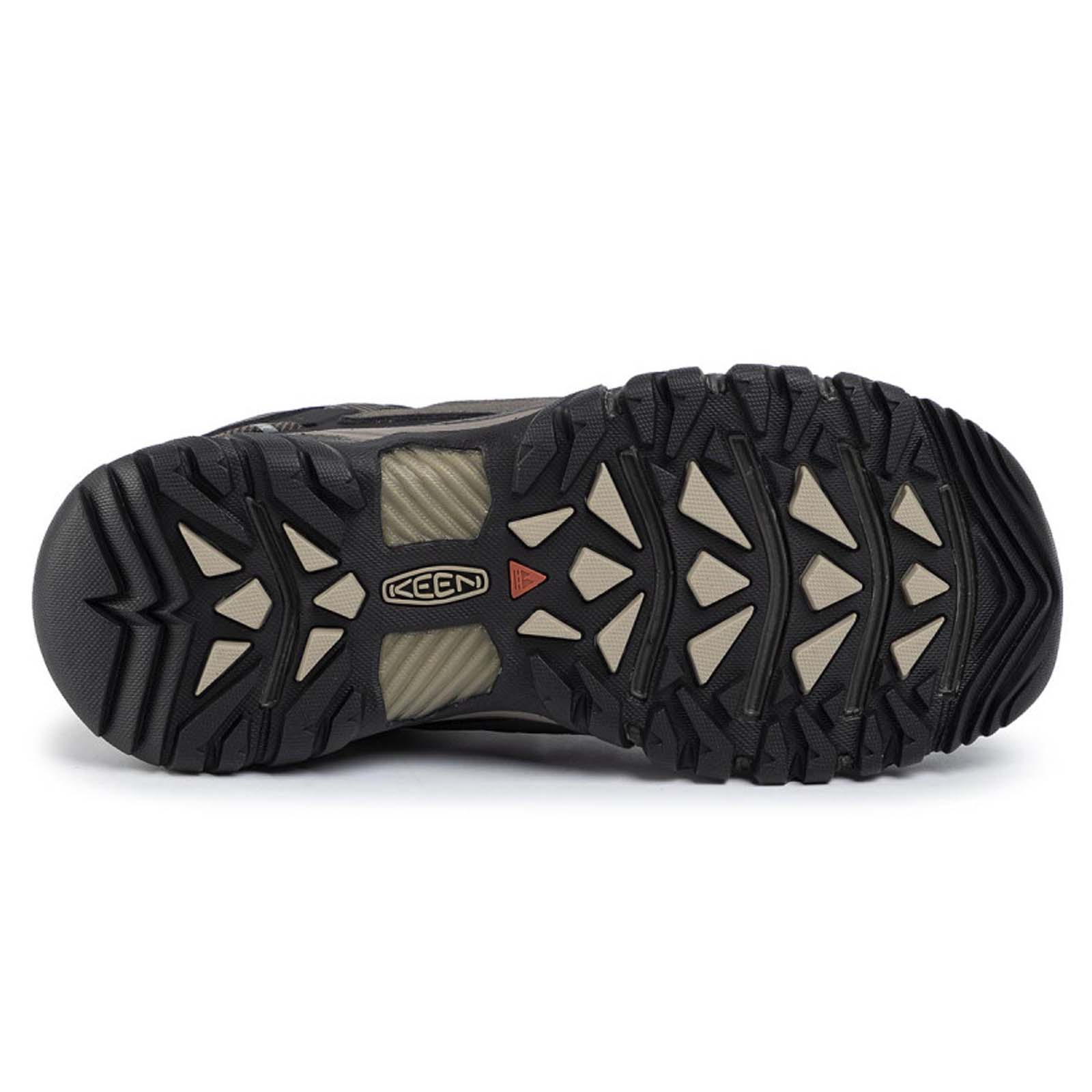 Keen Targhee III WP Leather Textile Mens Shoes#color_bungee cord black