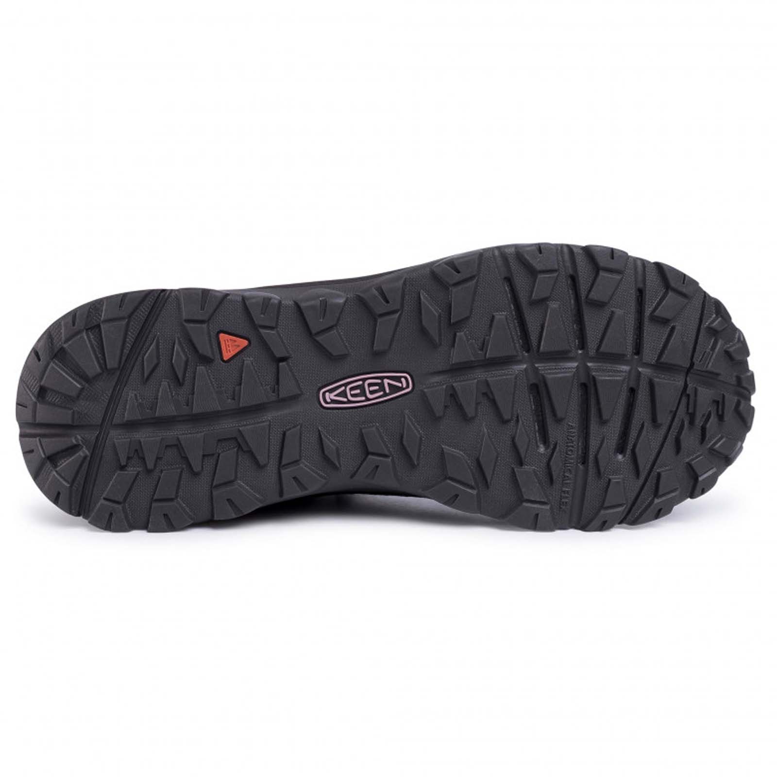 Keen Terradora II Mid Textile Synthetic Womens Boots#color_black magnet