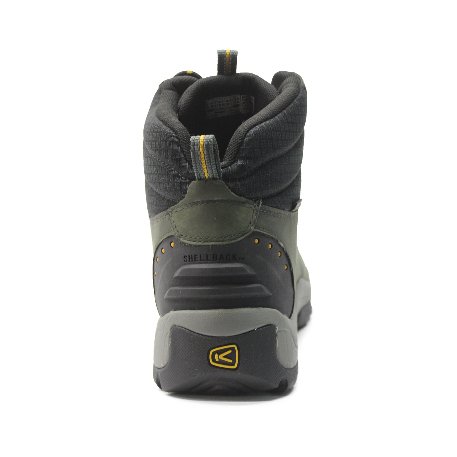 Keen Revel III Leather Textile Mens Boots#color_magnet tawny olive