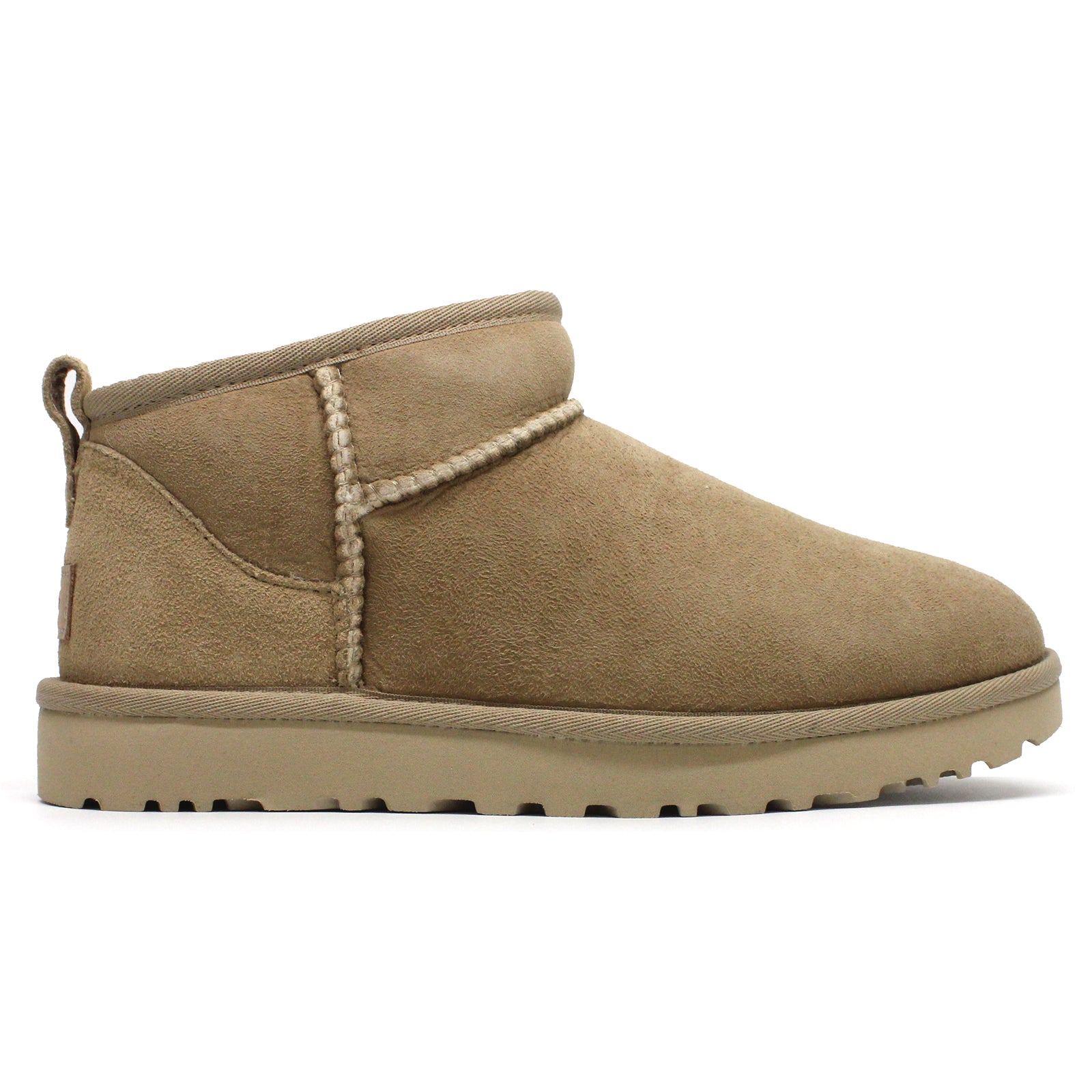 Ugg Classic Ultra Mini 1116109-SAN Suede Womens Boots - Sand - 40#color_sand