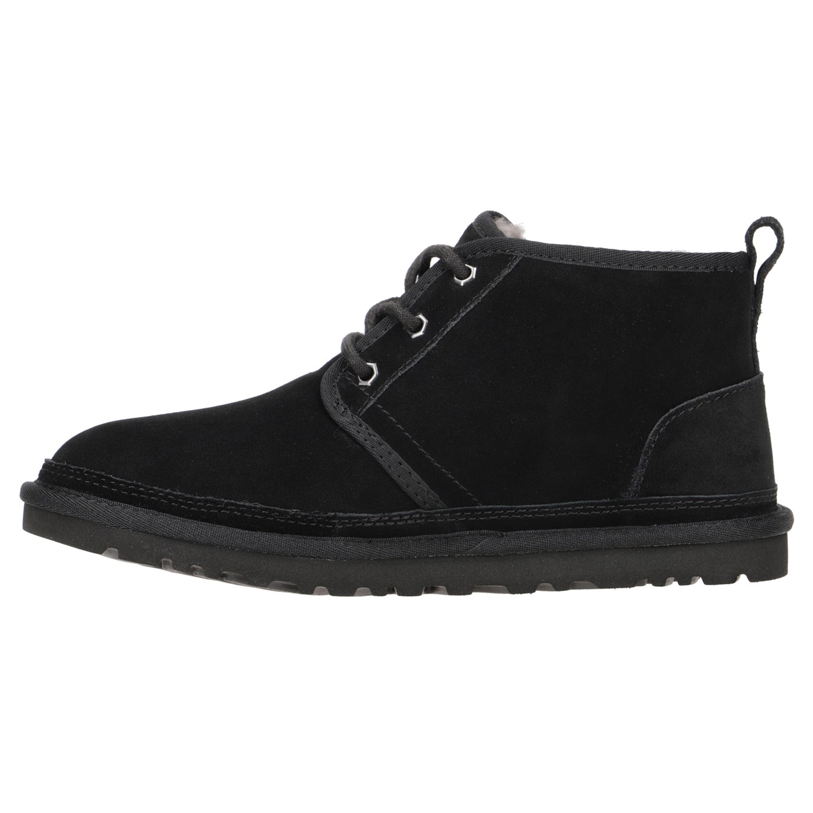 Ugg Neumel 3236-BLK Suede Mens Boots - Black - 41#color_black