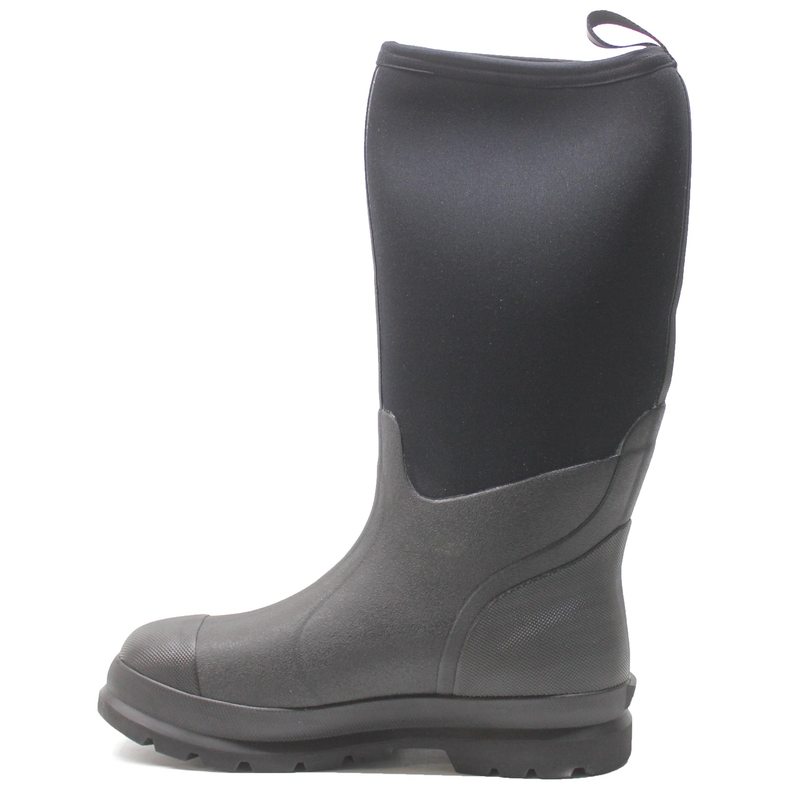 Muck Boot Chore Synthetic Textile Mens Boots#color_black