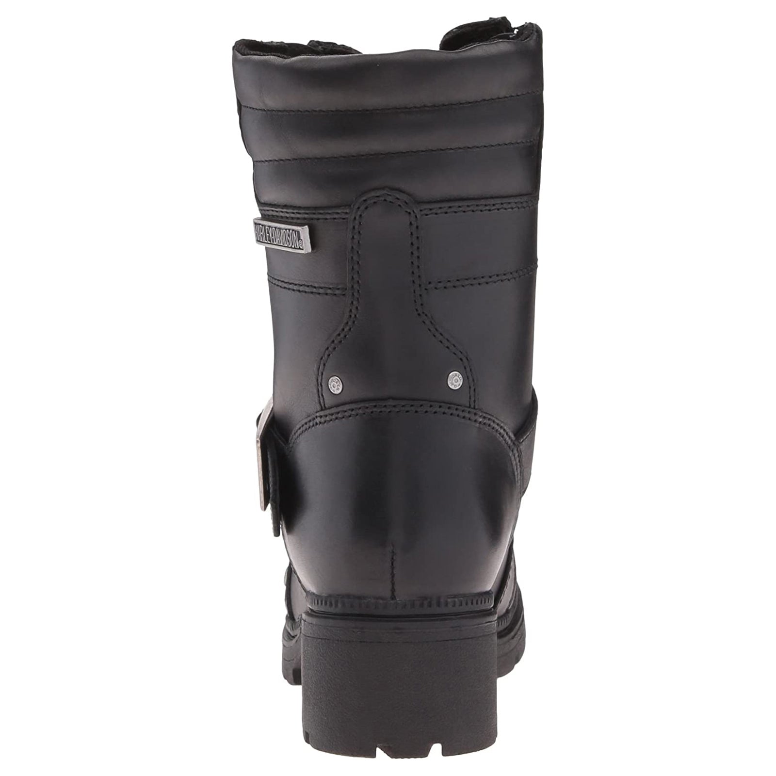 Harley Davidson Talley Ridge D83878 Leather Womens Boots - Black - 41#color_black