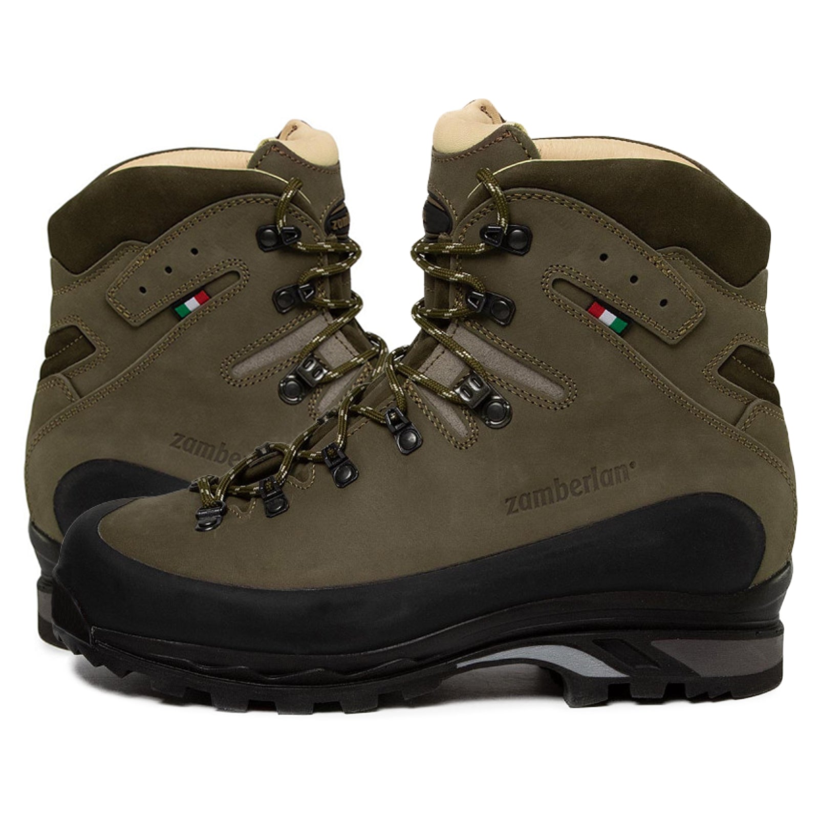 Zamberlan 961 Guide LTH RR Nubuck Mens Boots#color_brown