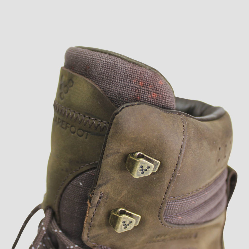 Vivobarefoot Damen-Stiefel Tracker Hi II FG, zum Schnüren, Leder, Gummi, Textil, UK 4