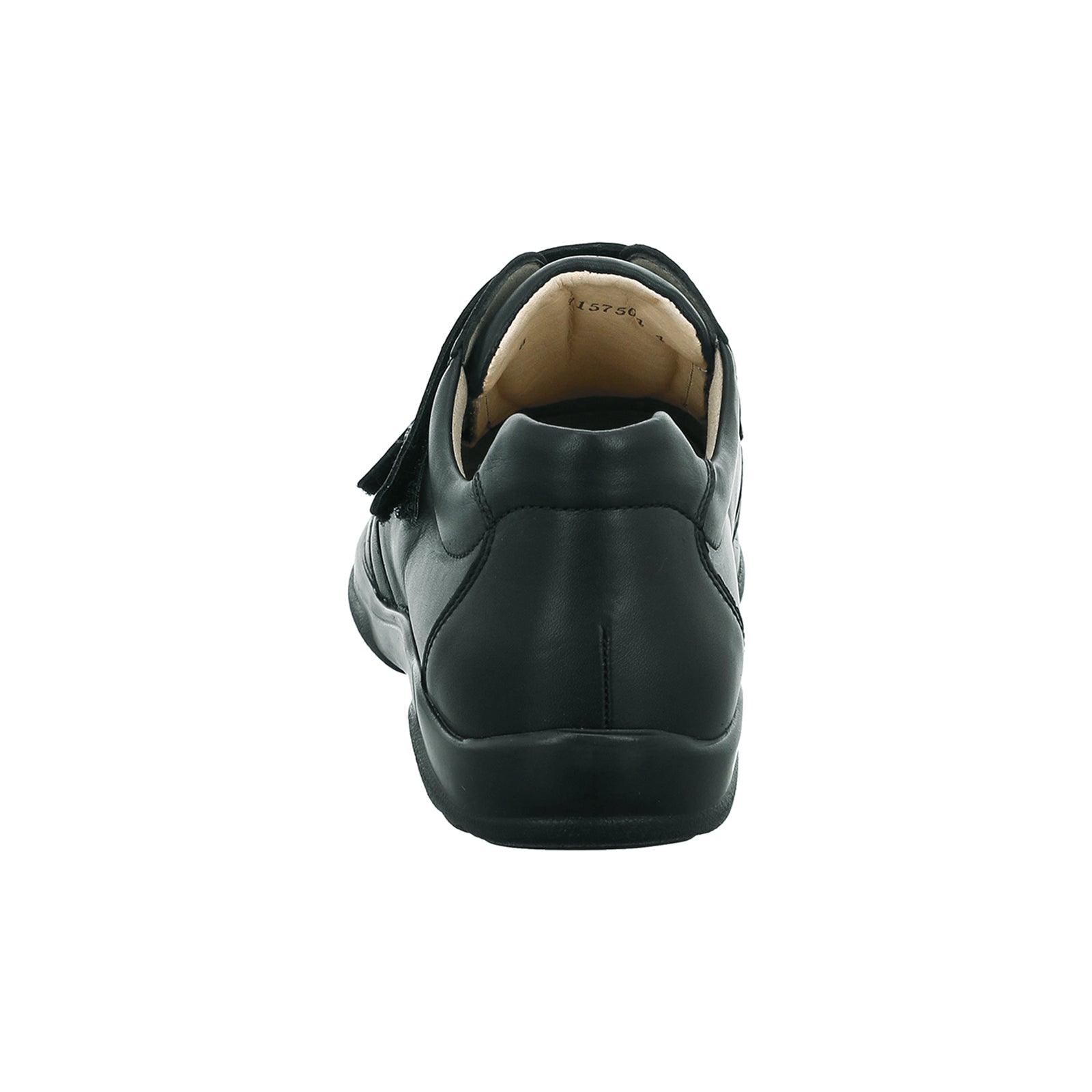 Finn Comfort Cardiff Leather Mens Shoes#color_black