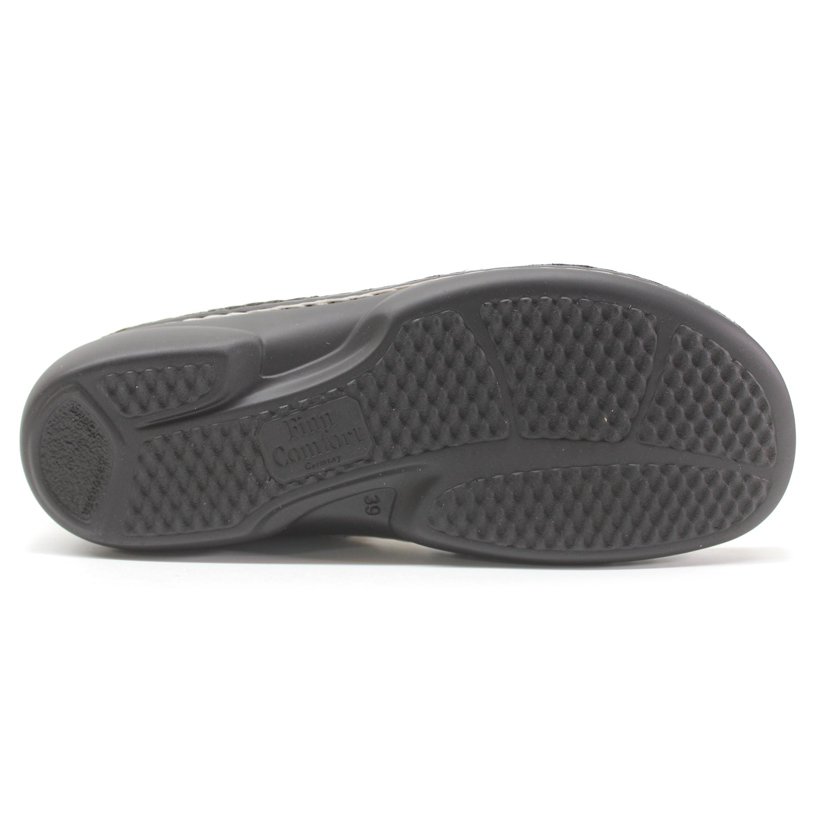 Finn Comfort Gomera Leather Synthetic Womens Sandals#color_sesame