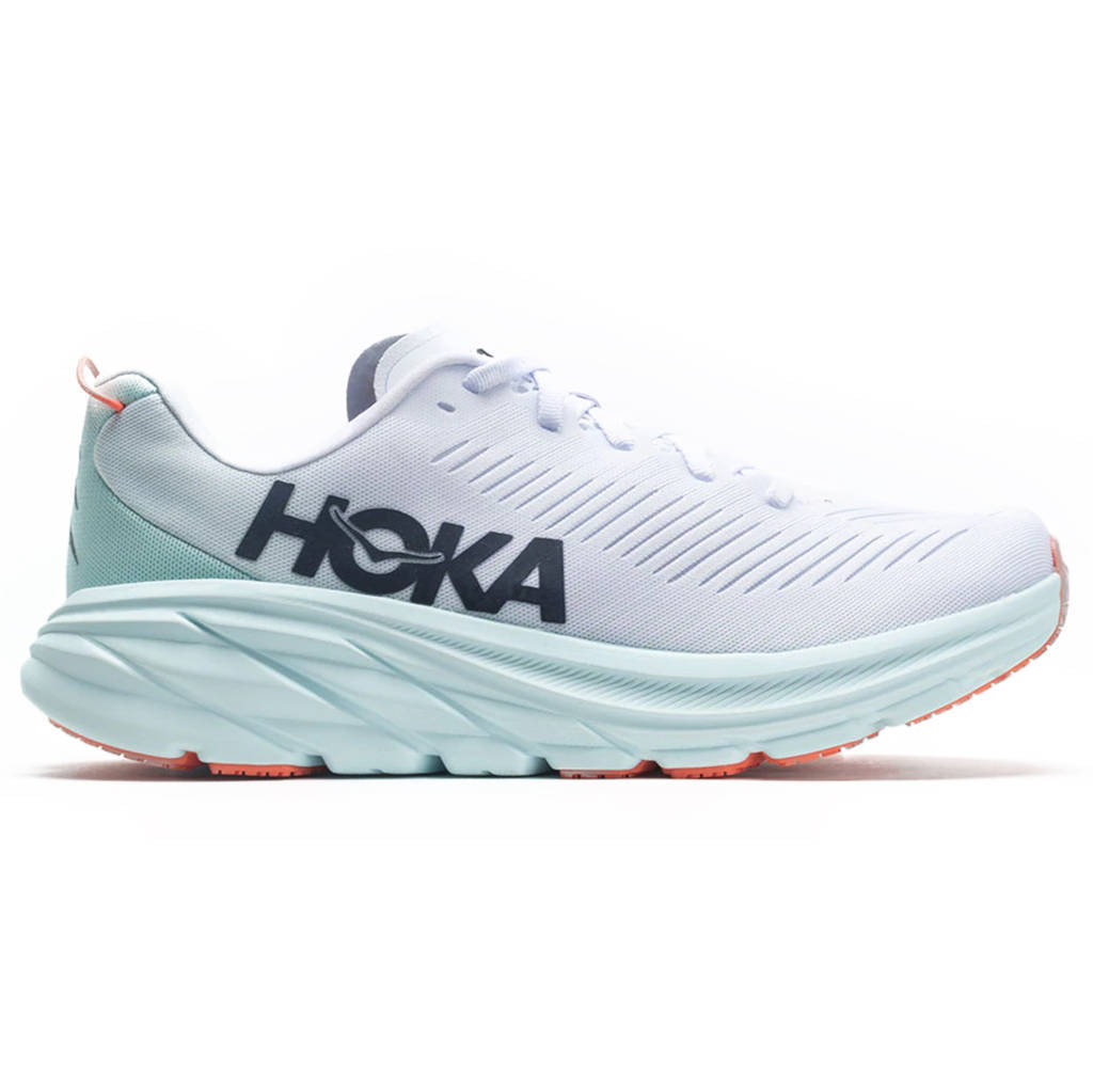 Hoka Rincon 3 Mesh Women's Running Shoes#color_white blue glass