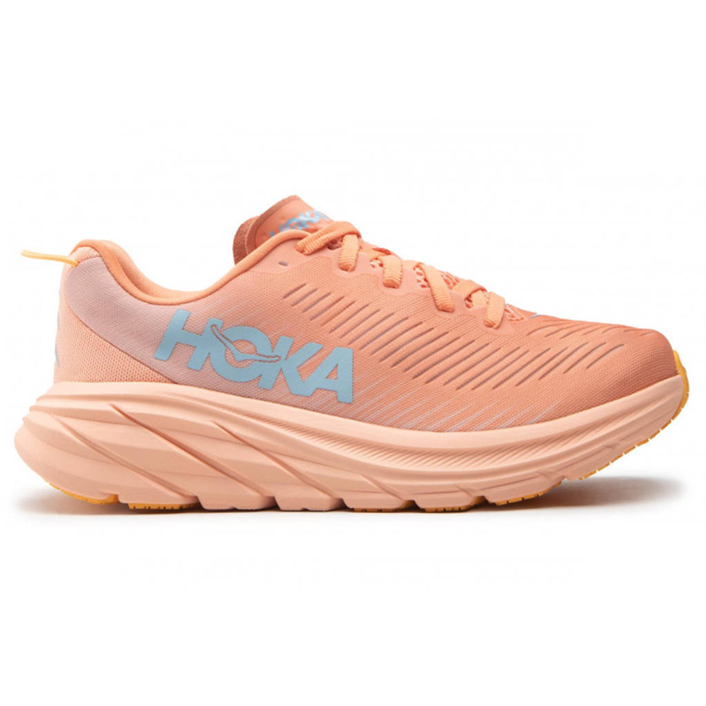 Hoka Rincon 3 Mesh Women's Running Shoes#color_shell coral peach parfait