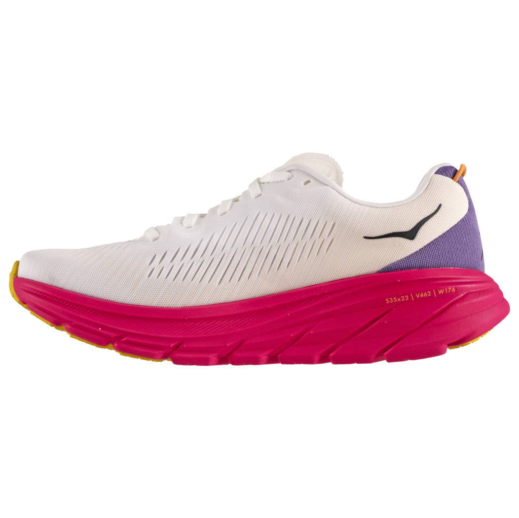 Hoka Rincon 3 Mesh Women's Running Shoes#color_blanc de blanc eggnog