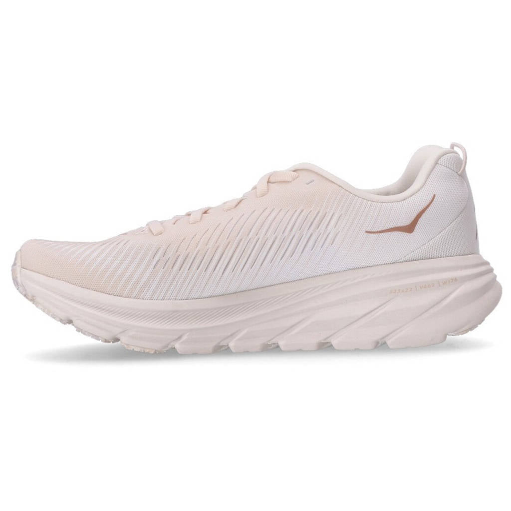 Hoka Rincon 3 Mesh Women's Running Shoes#color_eggnog rose gold