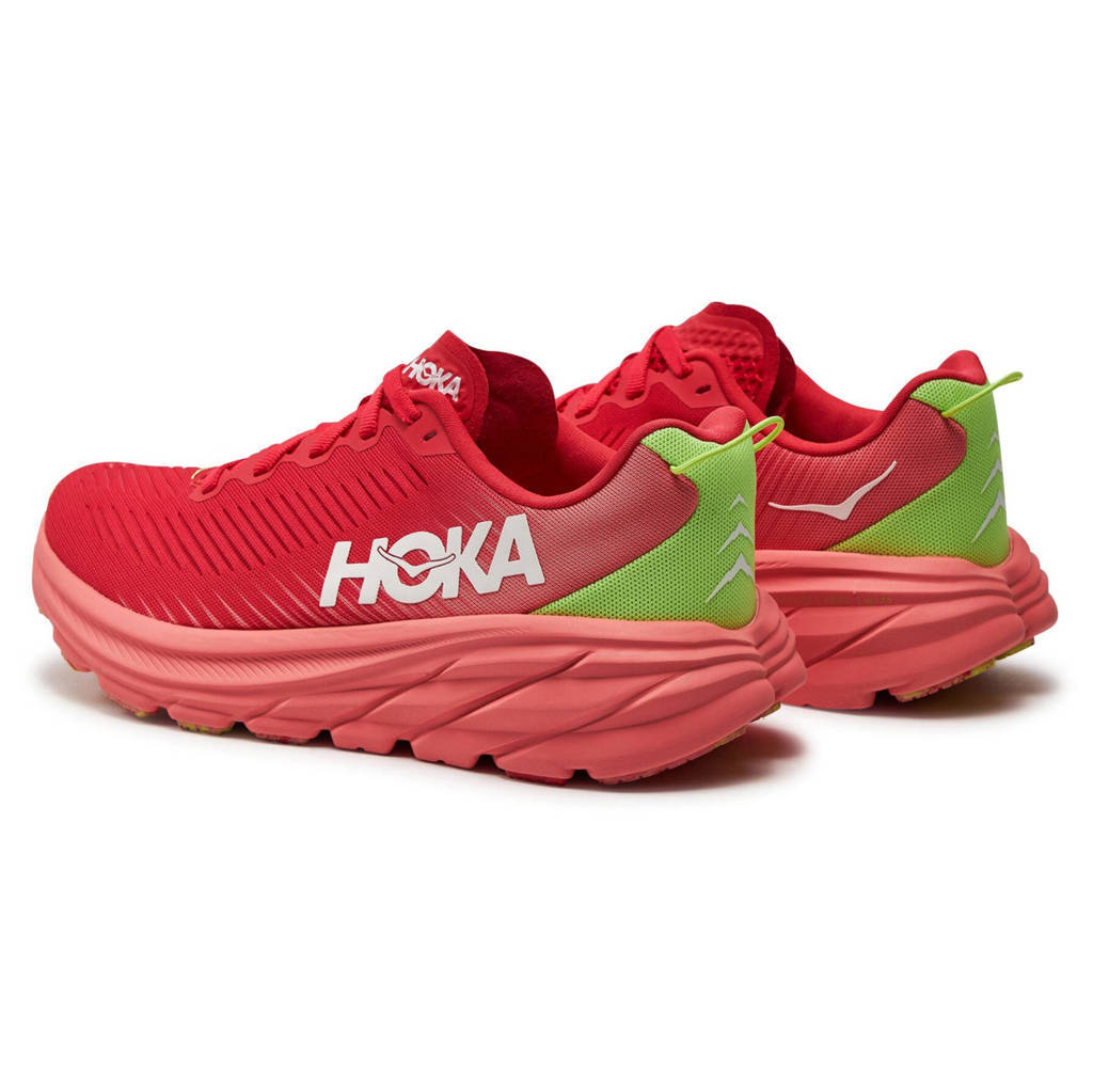 Hoka Rincon 3 Mesh Women's Running Shoes#color_cerise coral