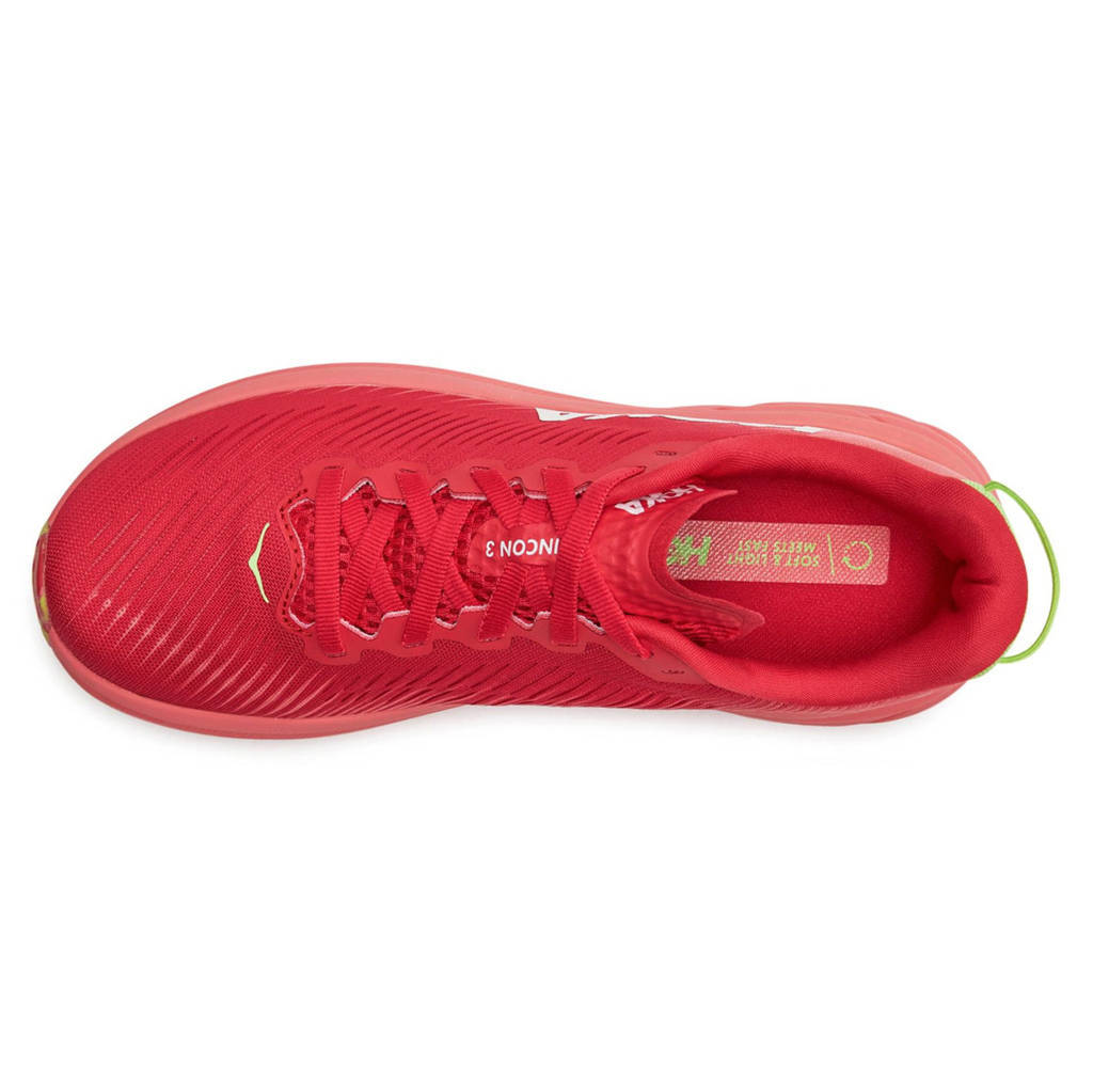 Hoka Rincon 3 Mesh Women's Running Shoes#color_cerise coral