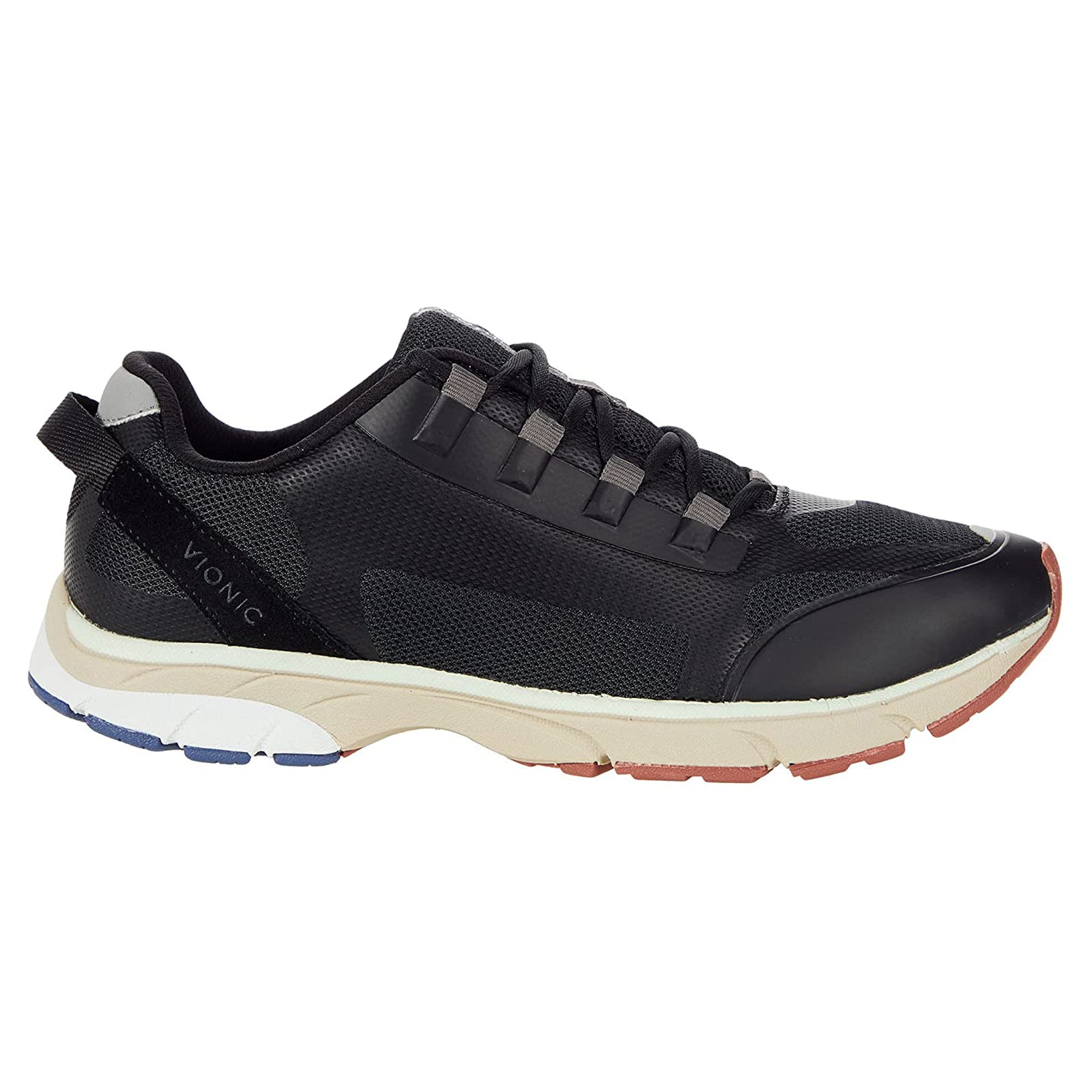 Vionic Edin EDIN-BLK Synthetic Textile Womens Trainers - Black - 38#color_black