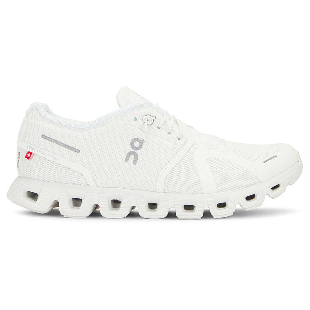On Cloud 5 Textile Men's Running Shoes#color_undyed white white