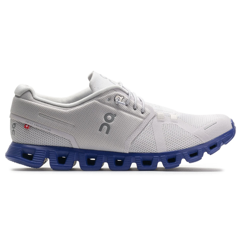 On Cloud 5 Textile Men's Running Shoes#color_frost indigo