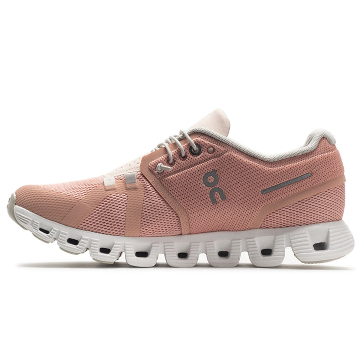 On Cloud 5 Textile Women's Running Shoes#color_rose shell