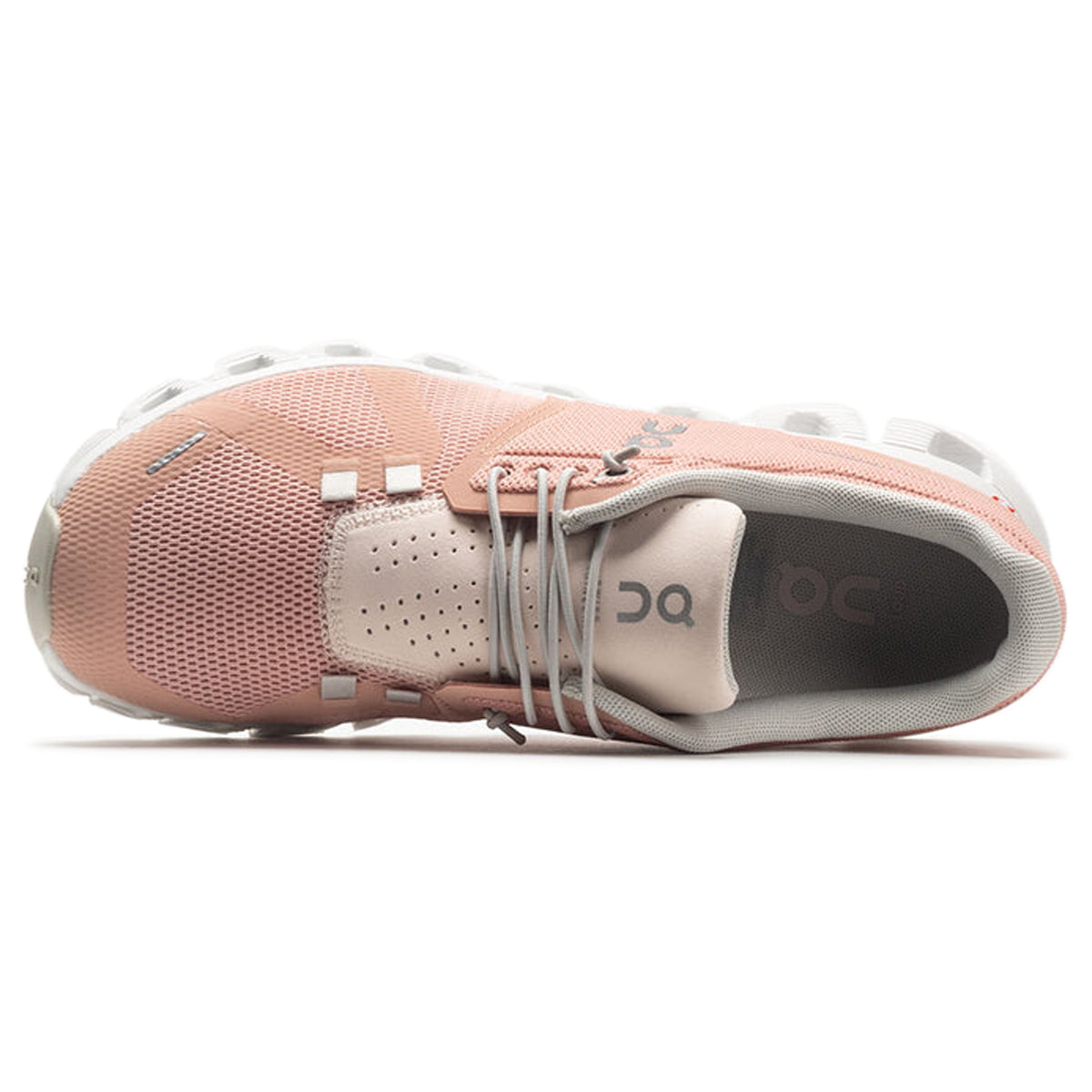 On Cloud 5 Textile Women's Running Shoes#color_rose shell