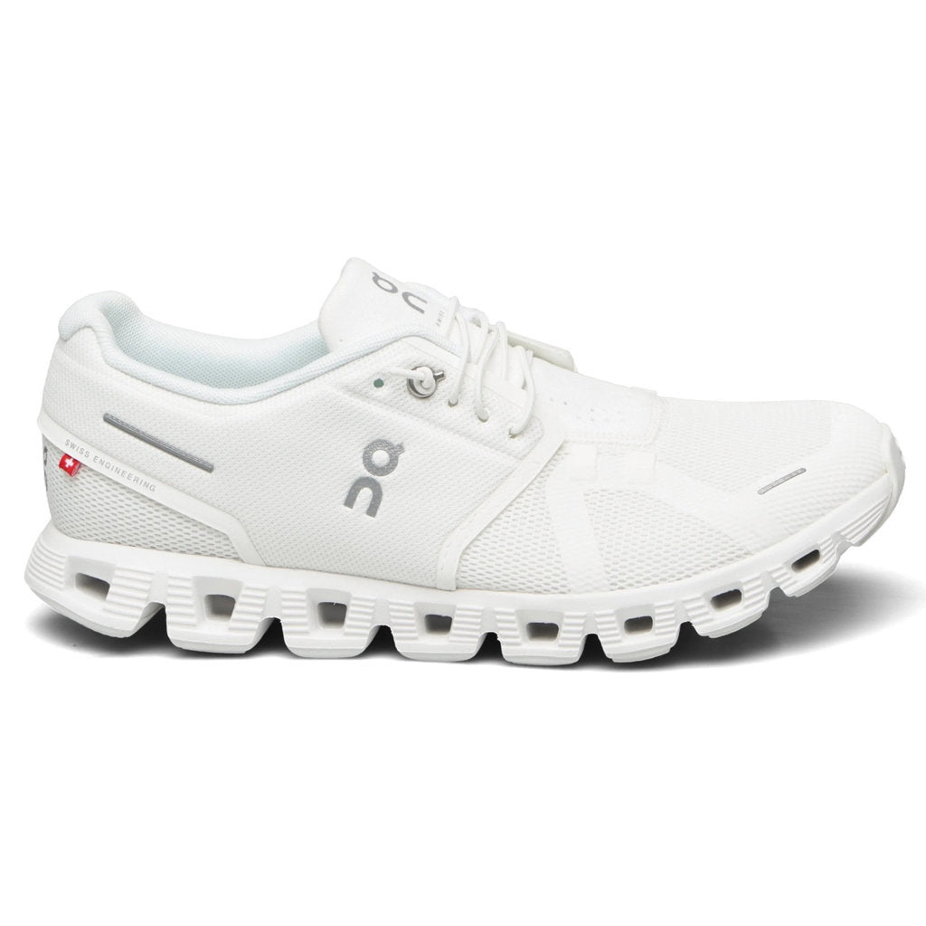 On Cloud 5 Textile Women's Running Shoes#color_undyed white white