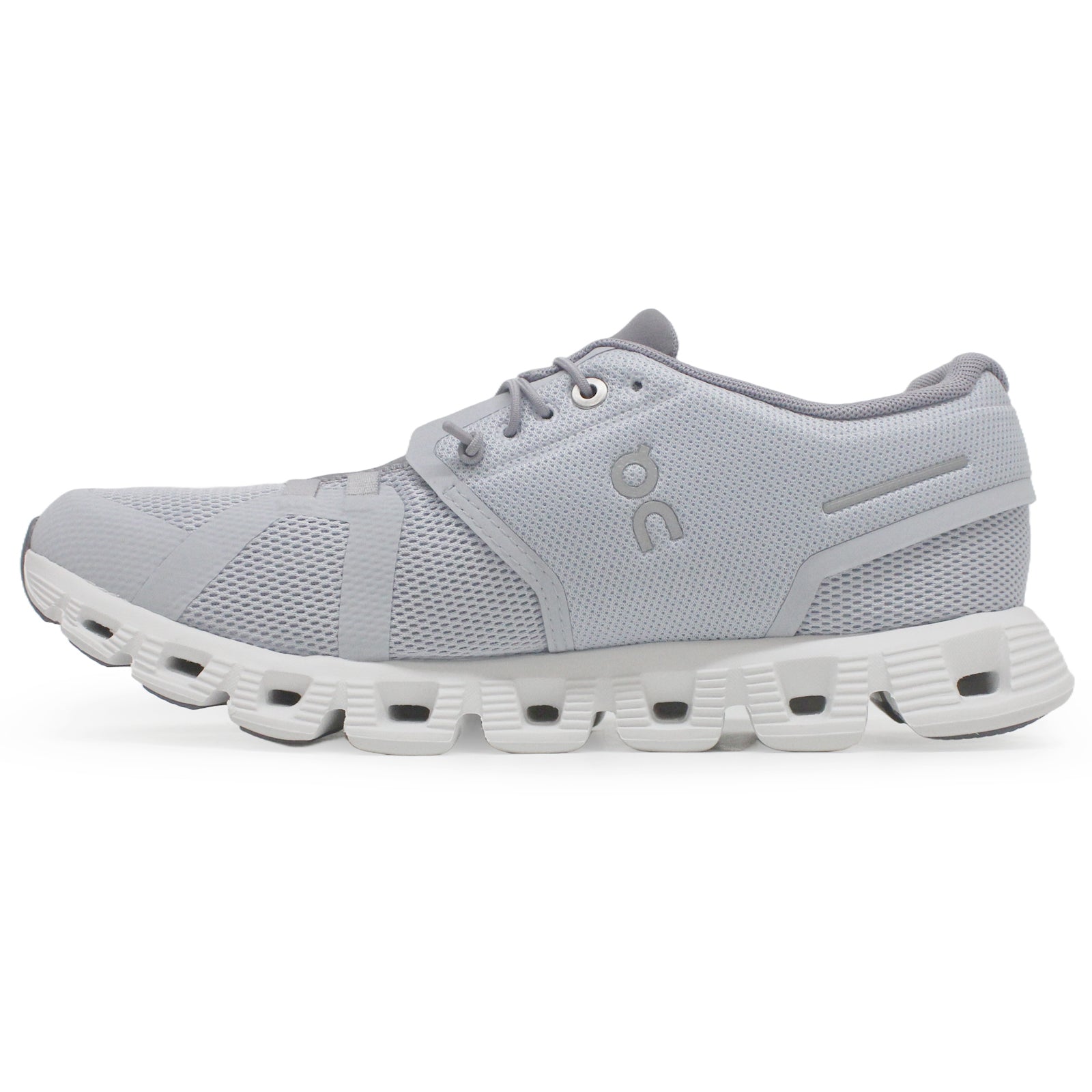 On Cloud 5 Textile Women's Running Shoes#color_heather fossil