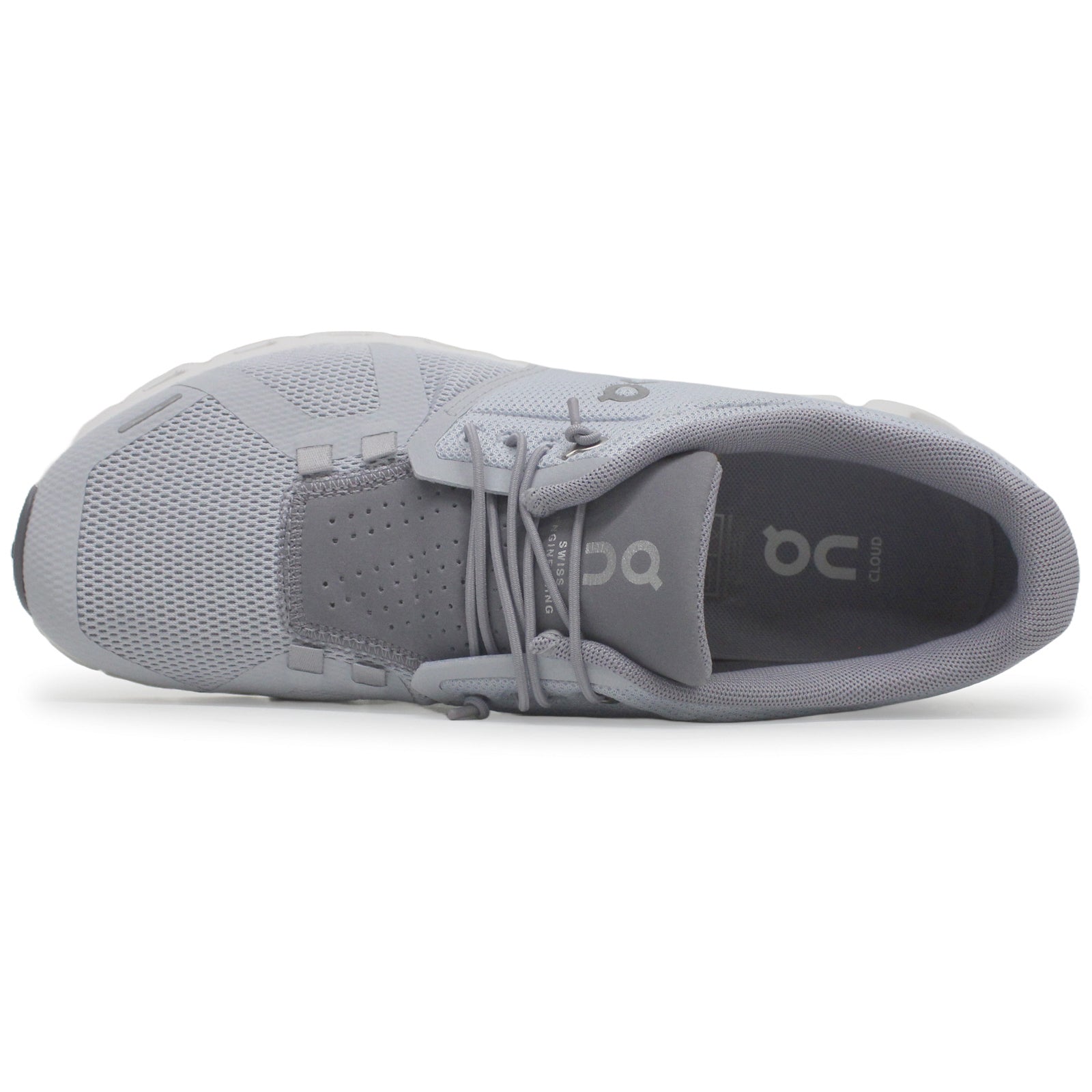 On Cloud 5 Textile Women's Running Shoes#color_heather fossil