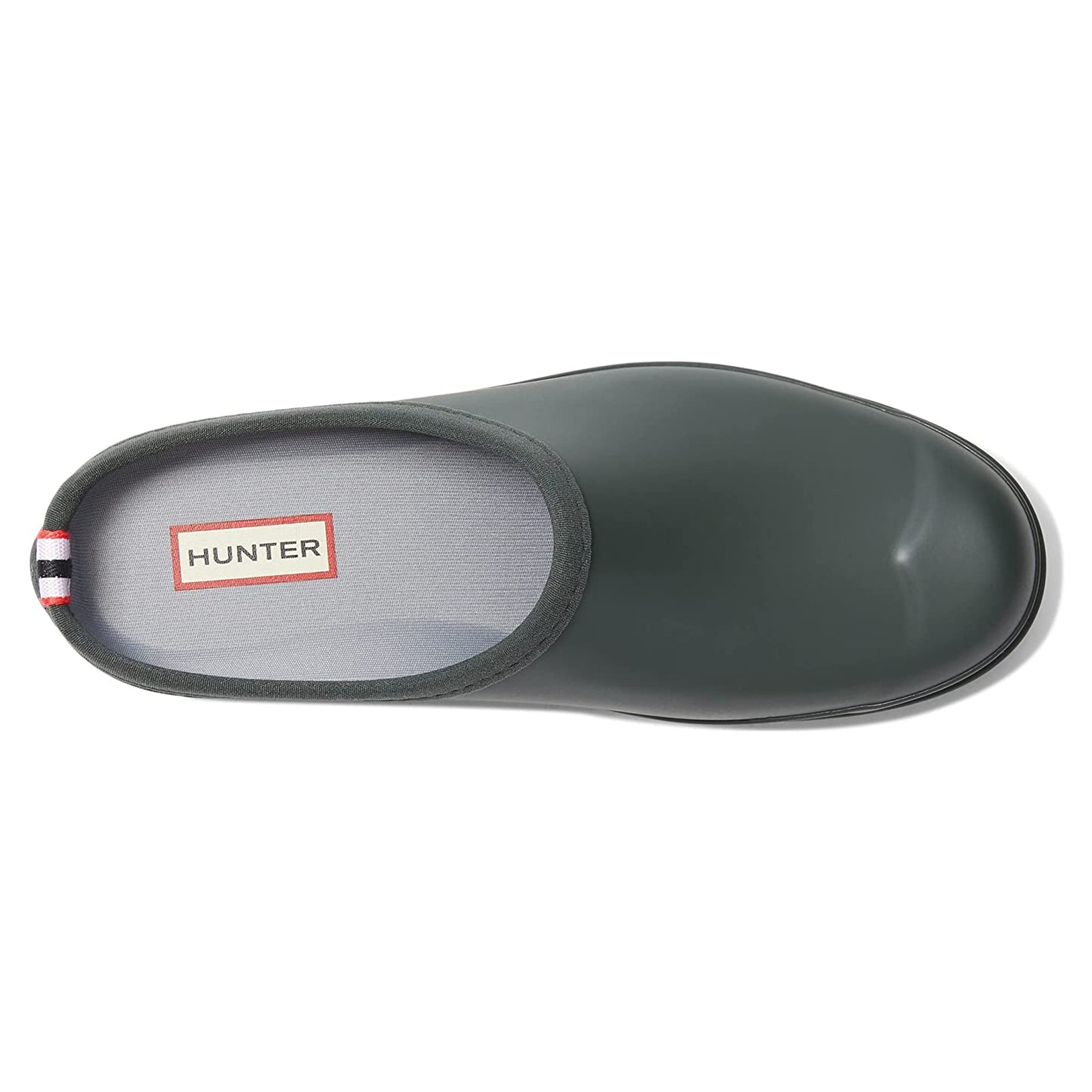 Hunter Original Play Clog Rubber Womens Shoes#color_artic moss