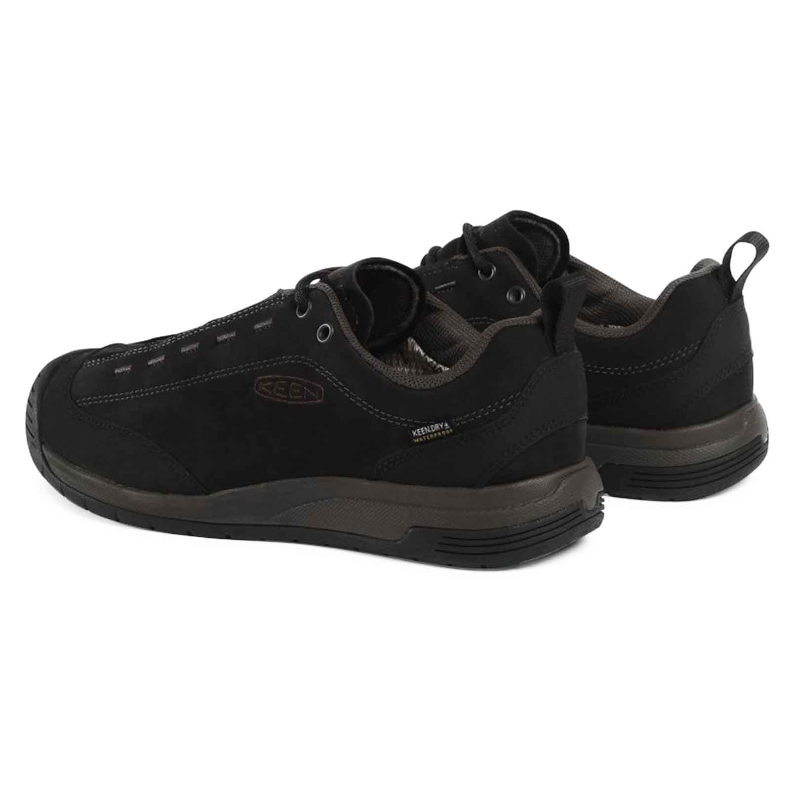 Keen Jasper II WP Leather Mens Trainers#color_black raven