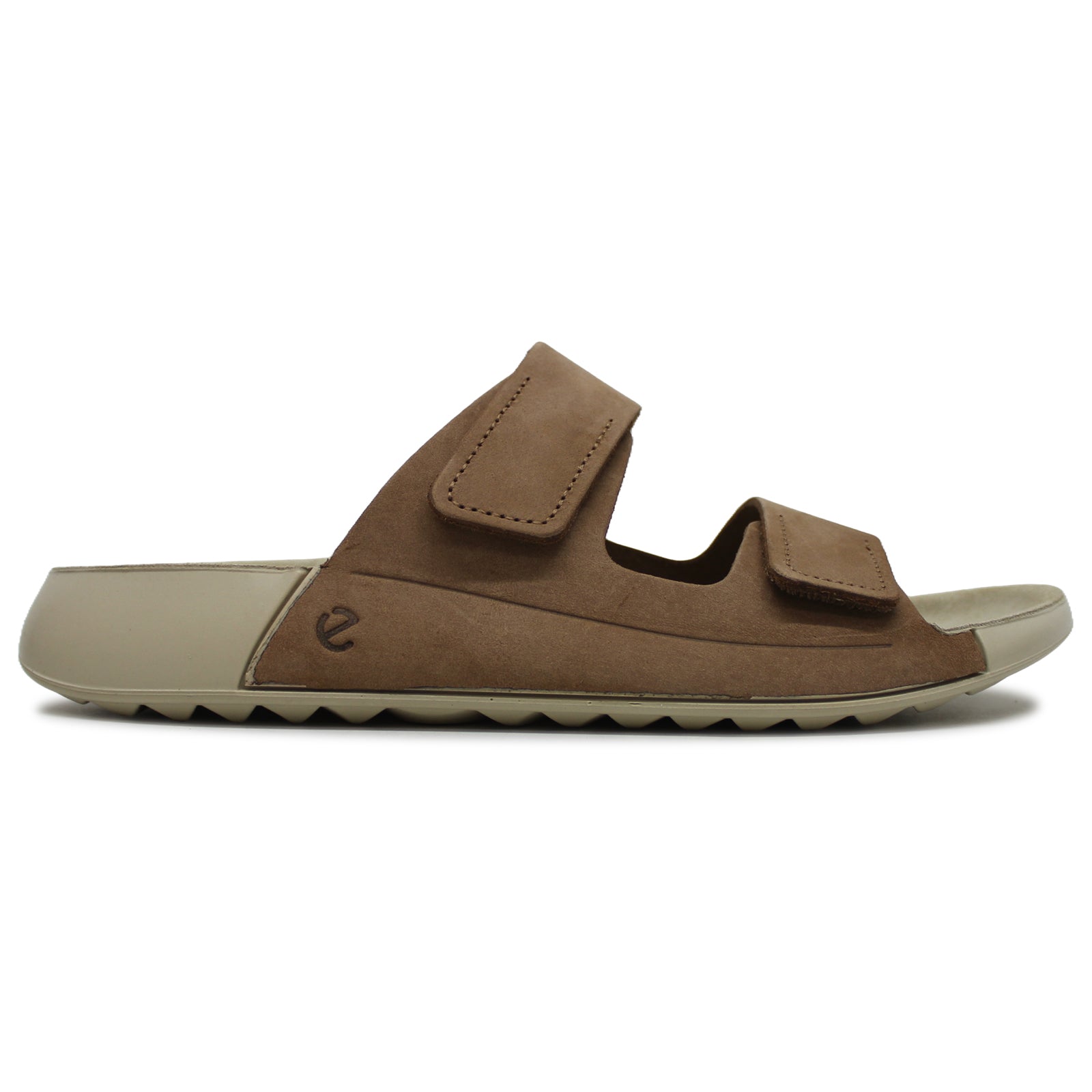 Ecco 2nd Cozmo 206823 206823-02291 Leather Womens Sandals - Cashmere - 37#color_cashmere