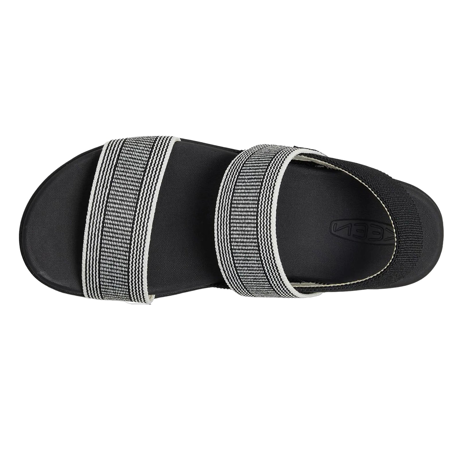 Keen Elle Backstrap Textile Womens Sandals#color_black star white
