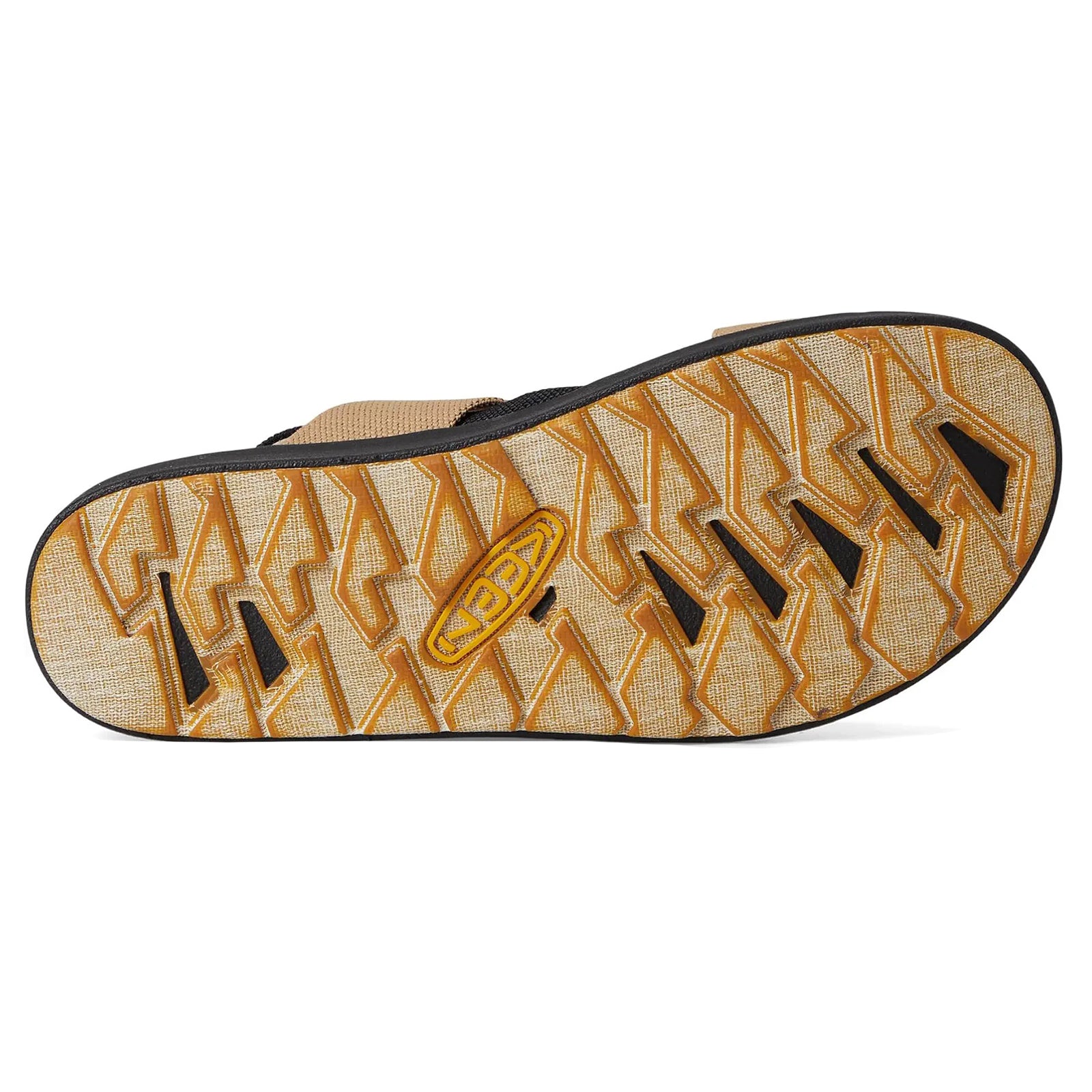 Keen Elle Backstrap Textile Womens Sandals#color_cornstalk black