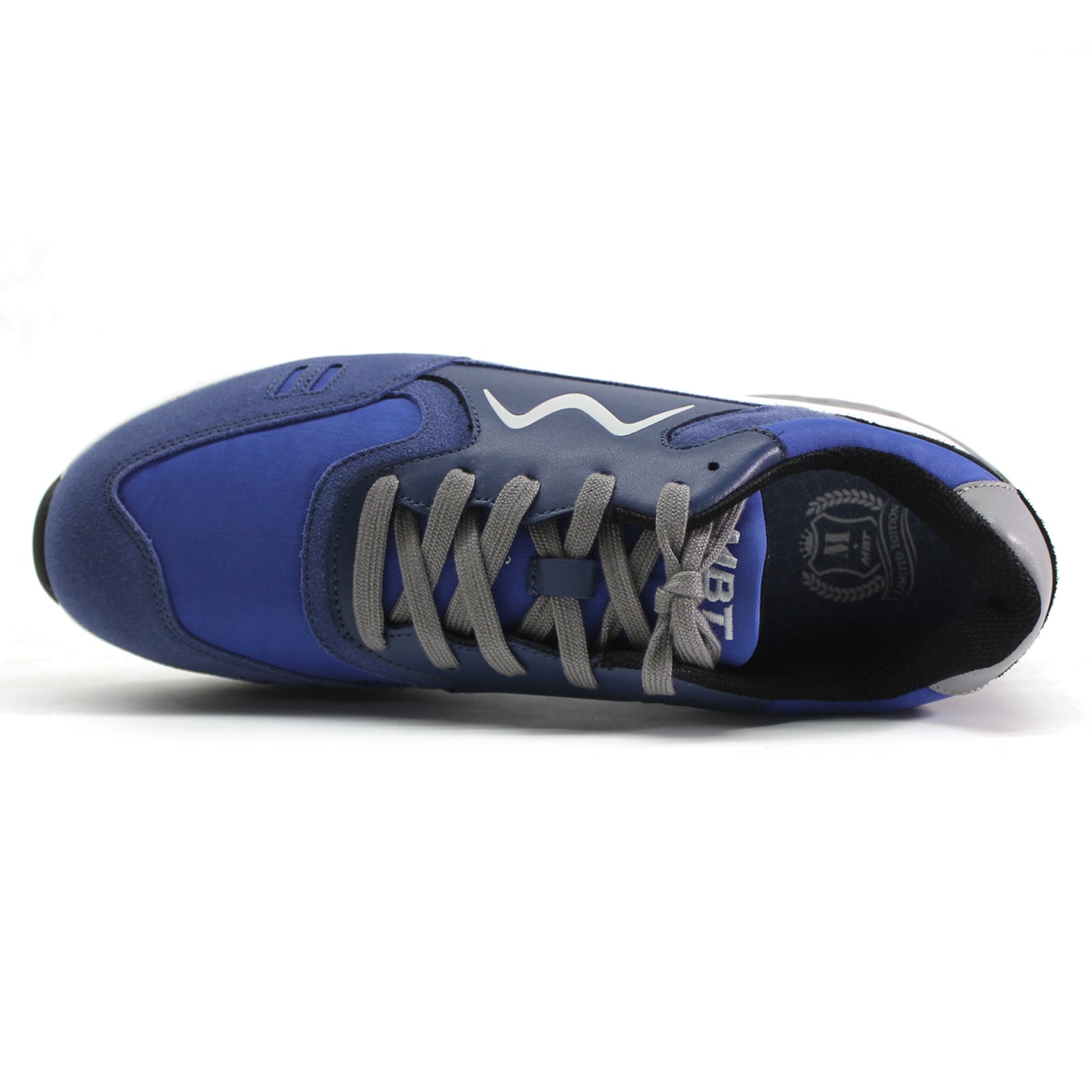 MBT Soho 1996 Leather Mens Trainers#color_navy