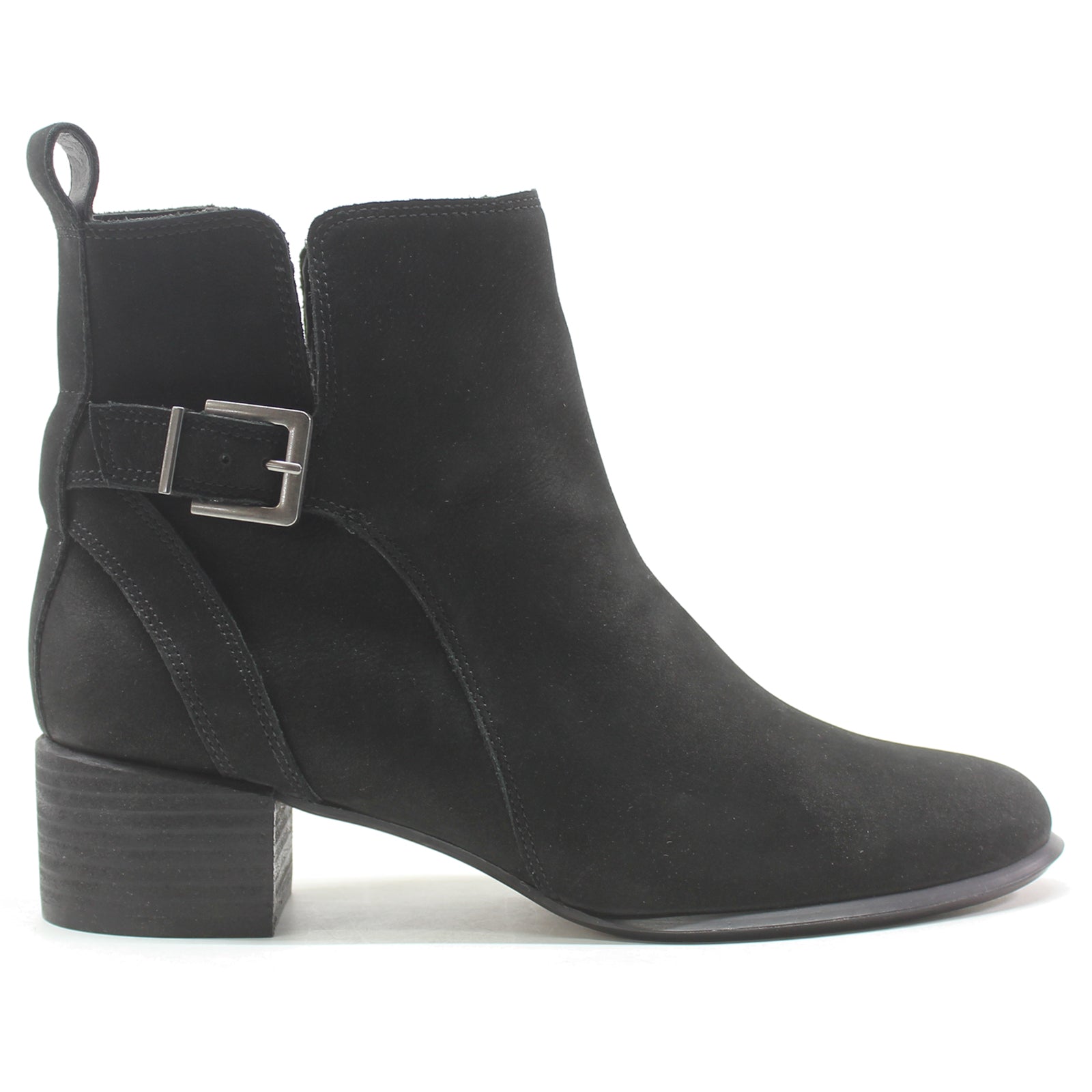 Vionic Sienna Nubuck Womens Boots#color_black
