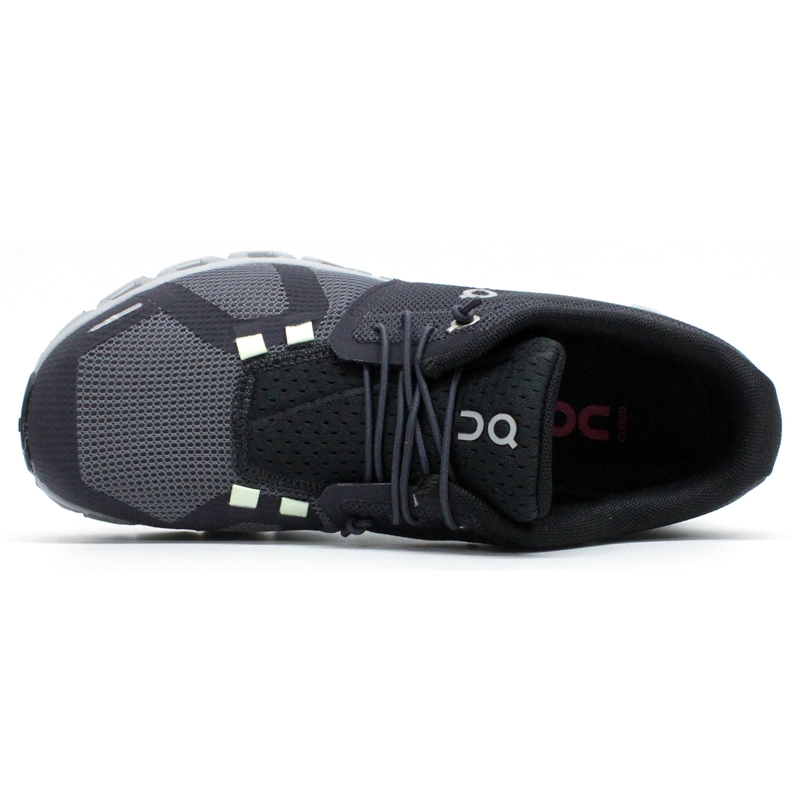 On Cloud 5 Push Textile Women's Running Shoes#color_rock black