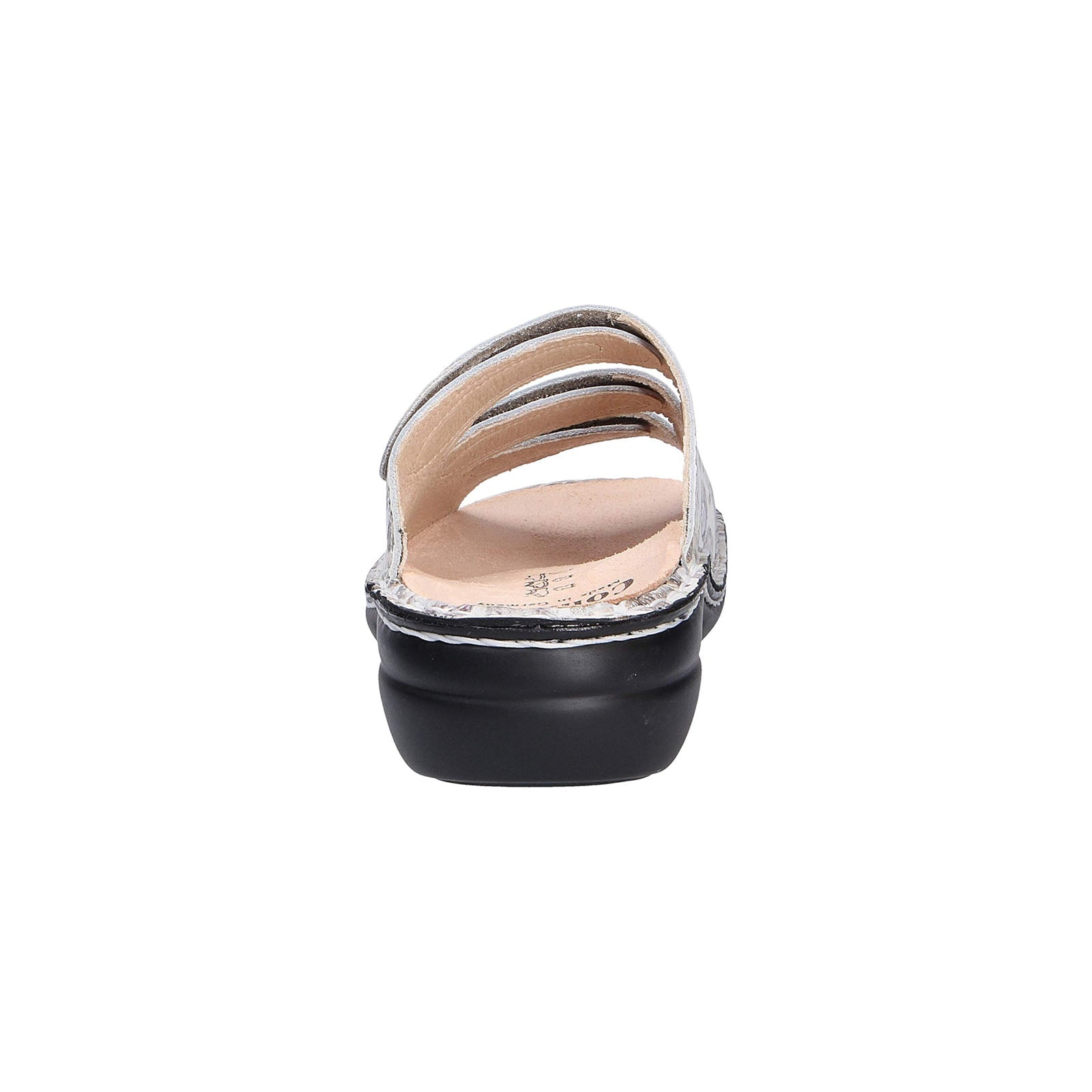 Finn Comfort Kos Nubuck Womens Sandals#color_stone white