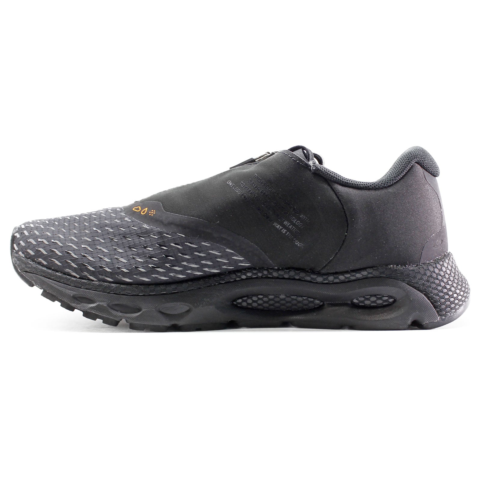 Under Armour HOVR Infinite 3 Storm Synthetic Textile Womens Trainers#color_black