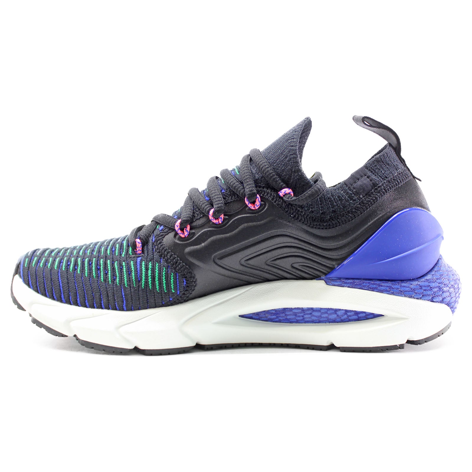Under Armour HOVR Phantom 2 INKNT Synthetic Textile Womens Trainers#color_black