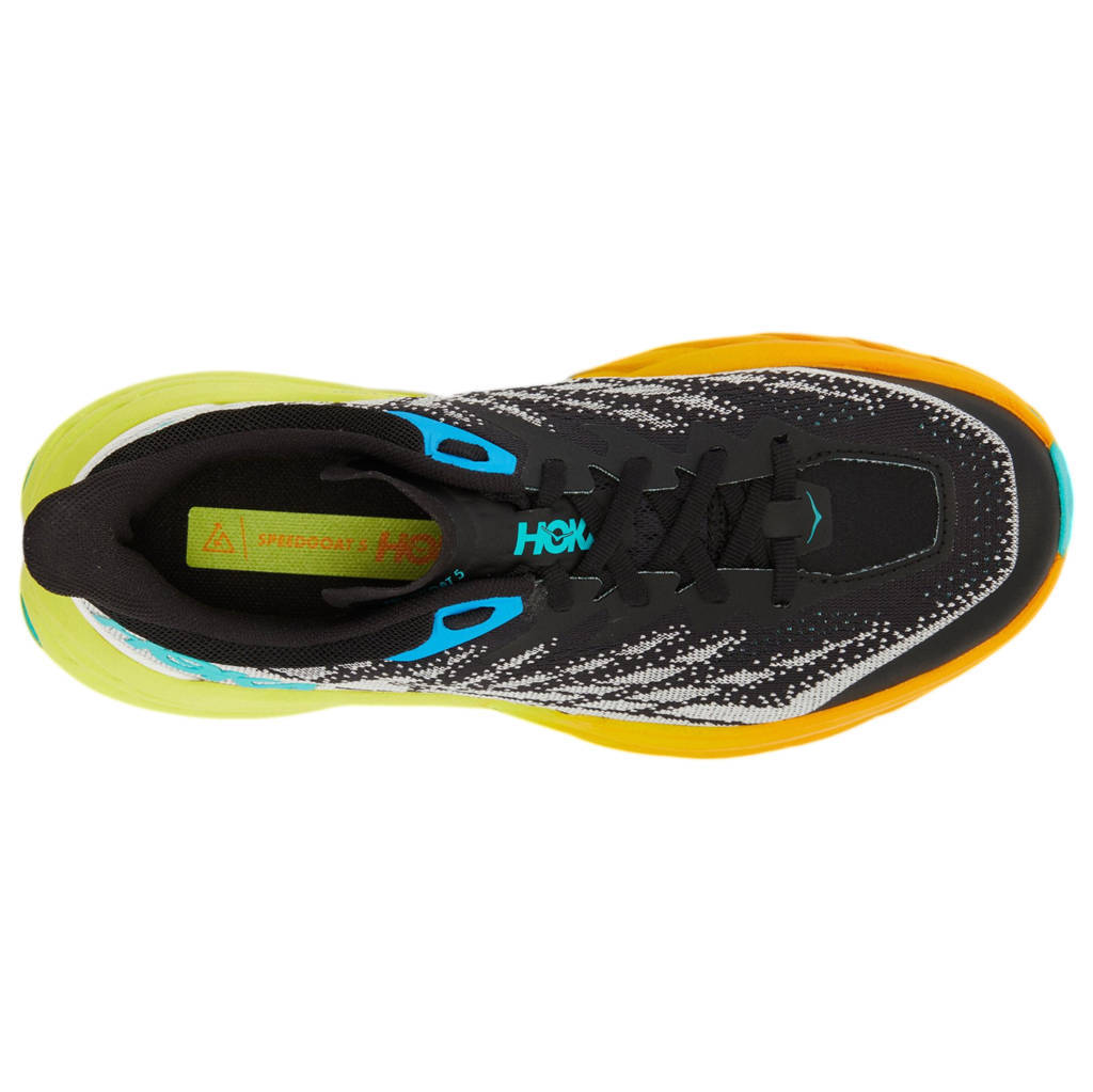 Hoka Speedgoat 5 Mesh Women's Running Shoes#color_black evening primrose