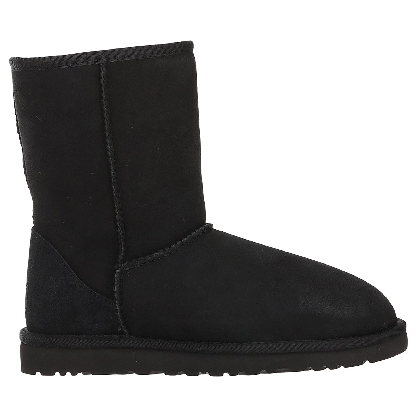 Ugg Classic Short Suede Mens Boots#color_black
