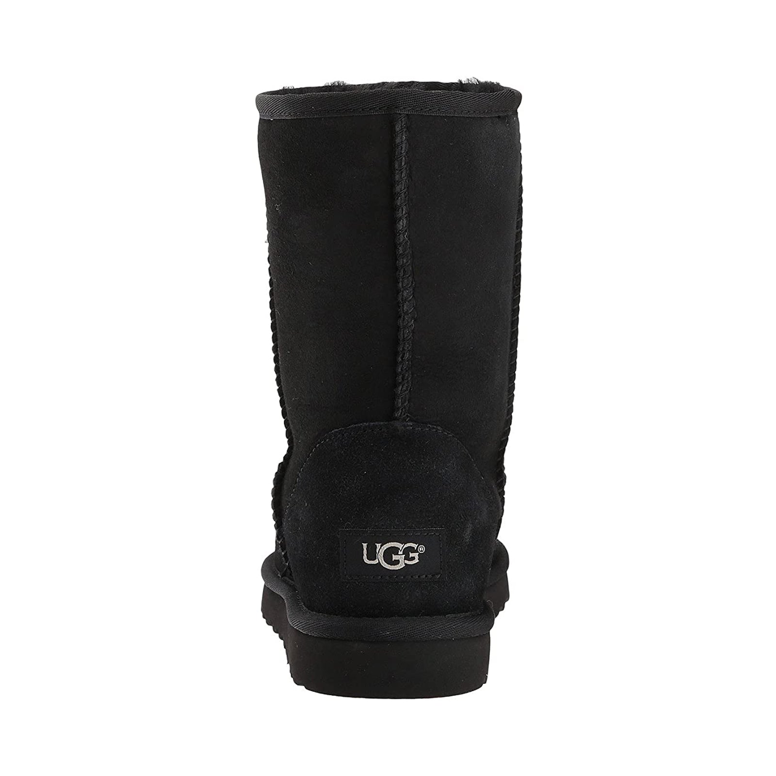 Ugg Classic Short Suede Mens Boots#color_black