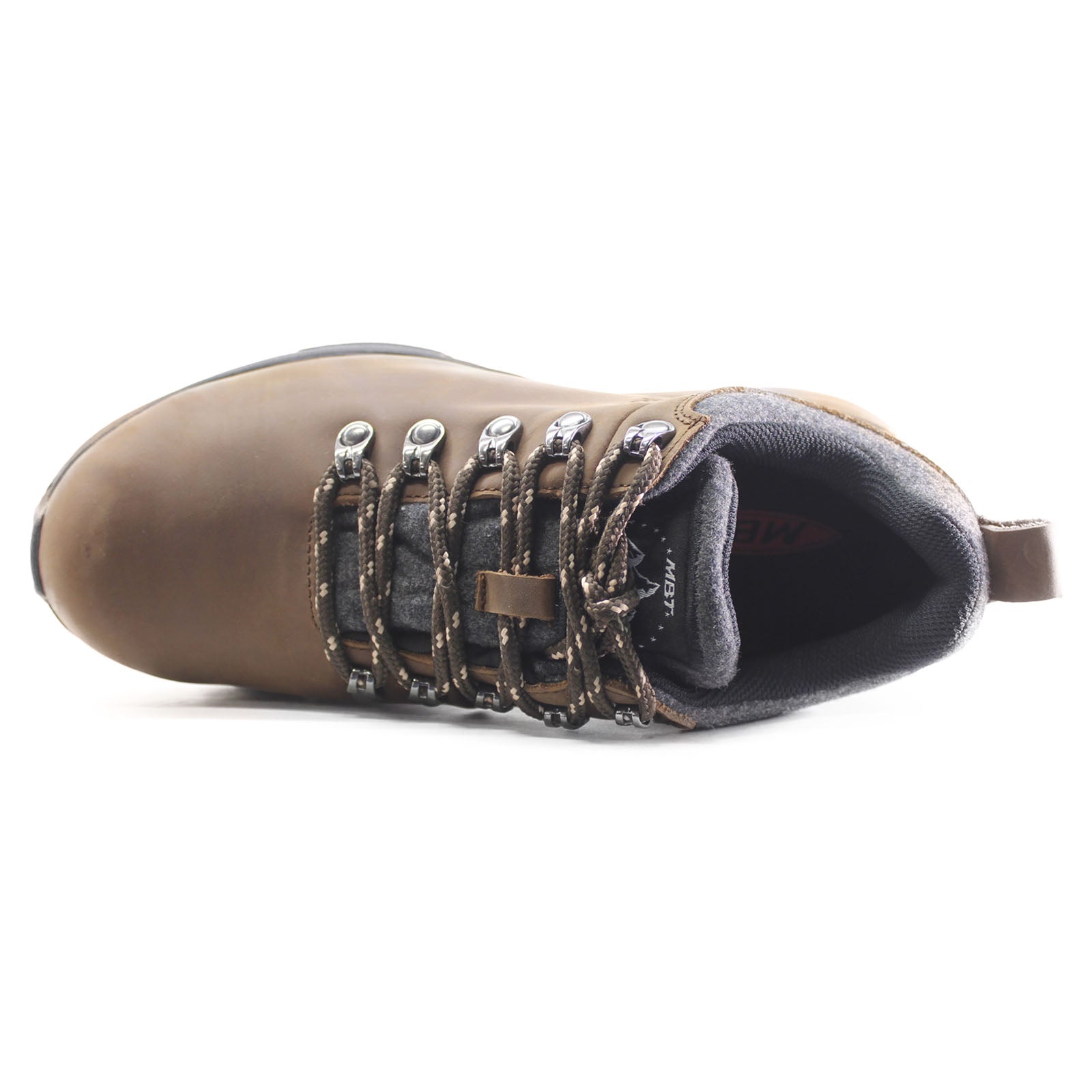 MBT Mt Alpine Low Nubuck Womens Trainers#color_chocolate brown