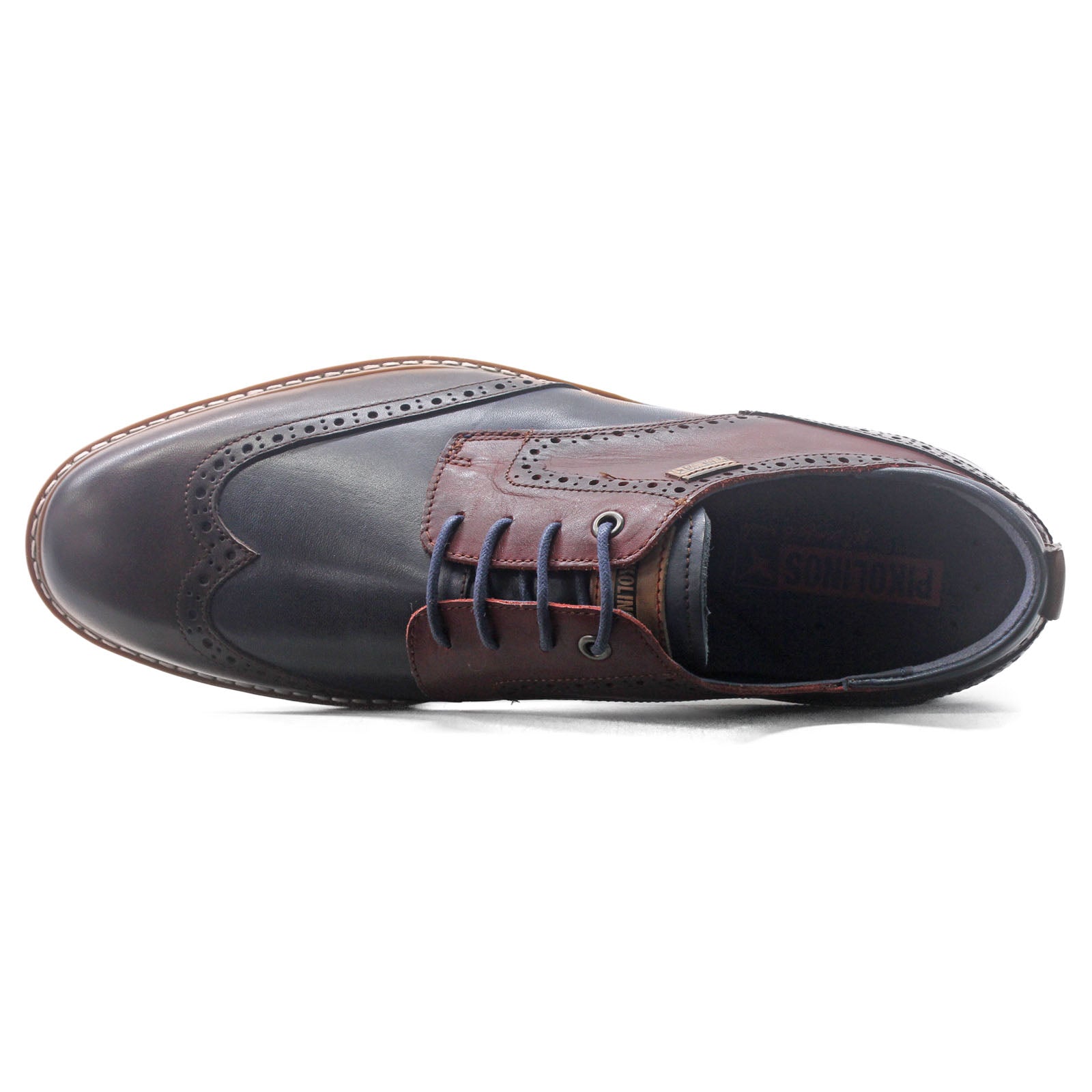 Pikolinos Avila M1T-4191 M1T-4191C1 Leather Mens Shoes - Olmo - 45 EU#color_olmo